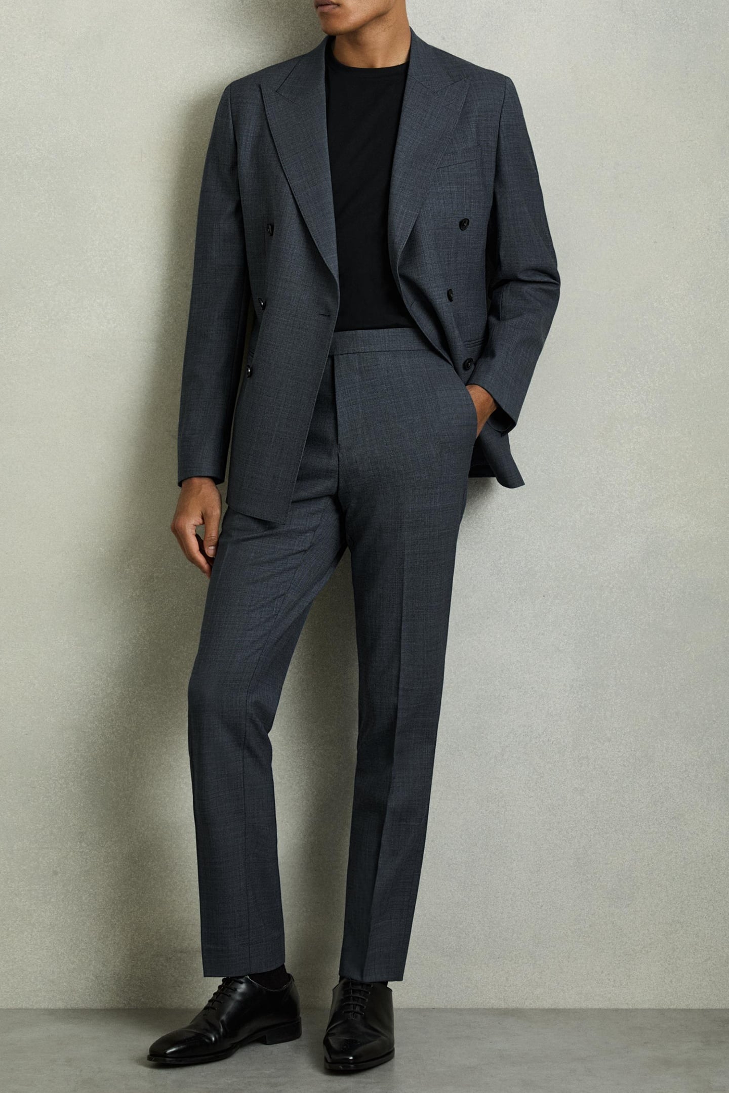 TEXTURED MIXER TROUSER AIRFORCE BLUE 4