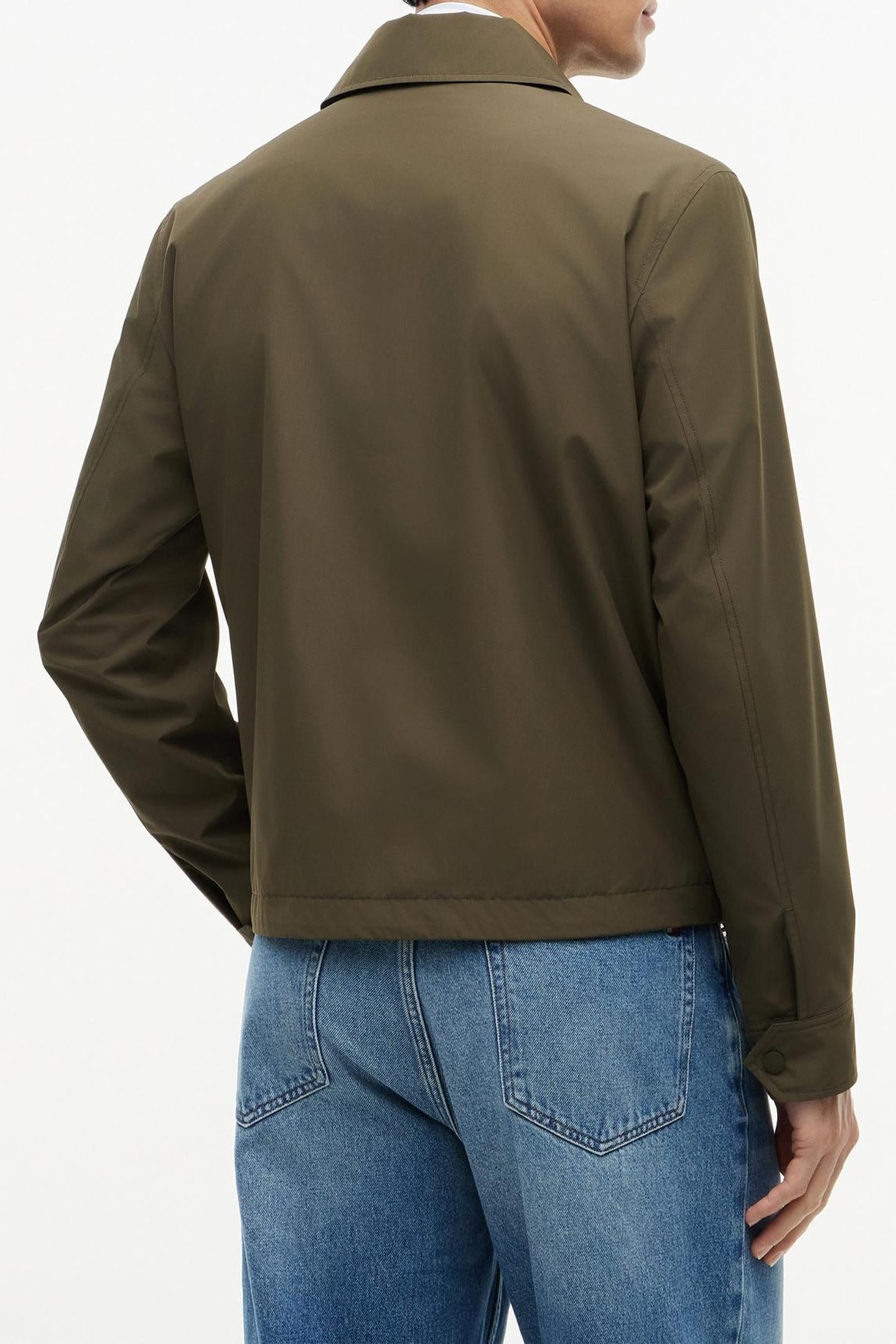 PACKABLE IVY JACKET PLATINUM OLIVE 3