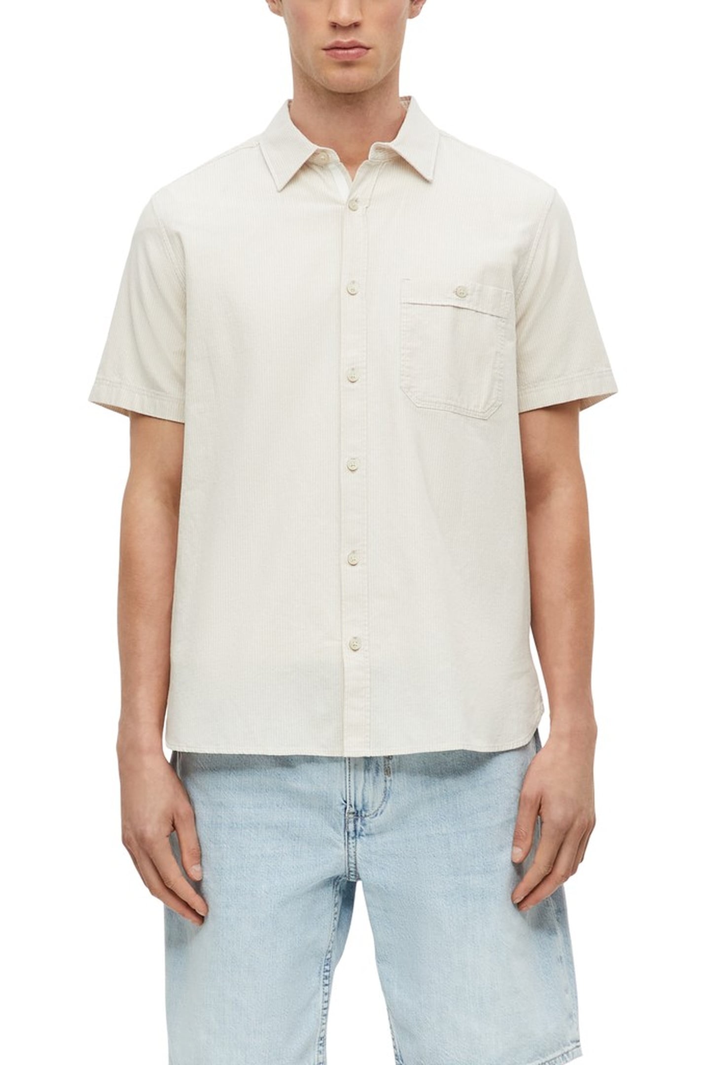 S.OLIVER SHIRTS BEIGE 1