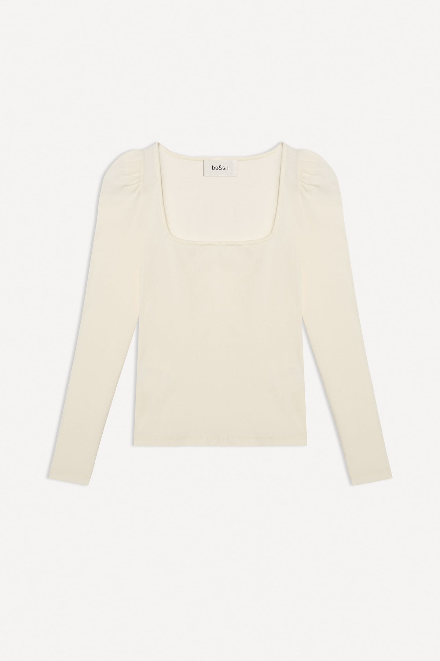 LONG SLEEVES TEE ECRU 3