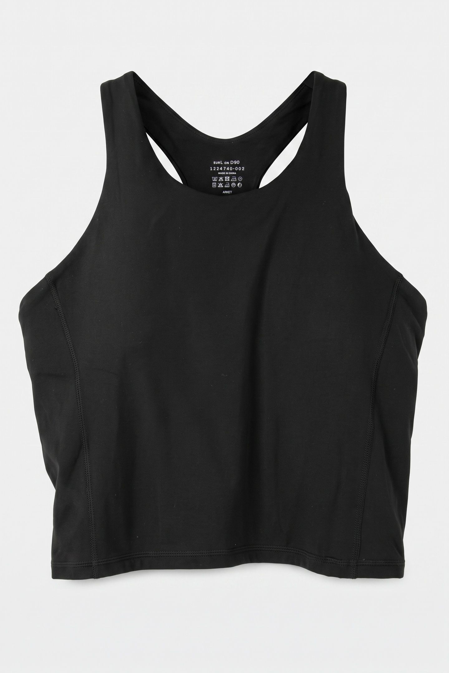 REAL SOFT STRETCH TOP BLACK 3