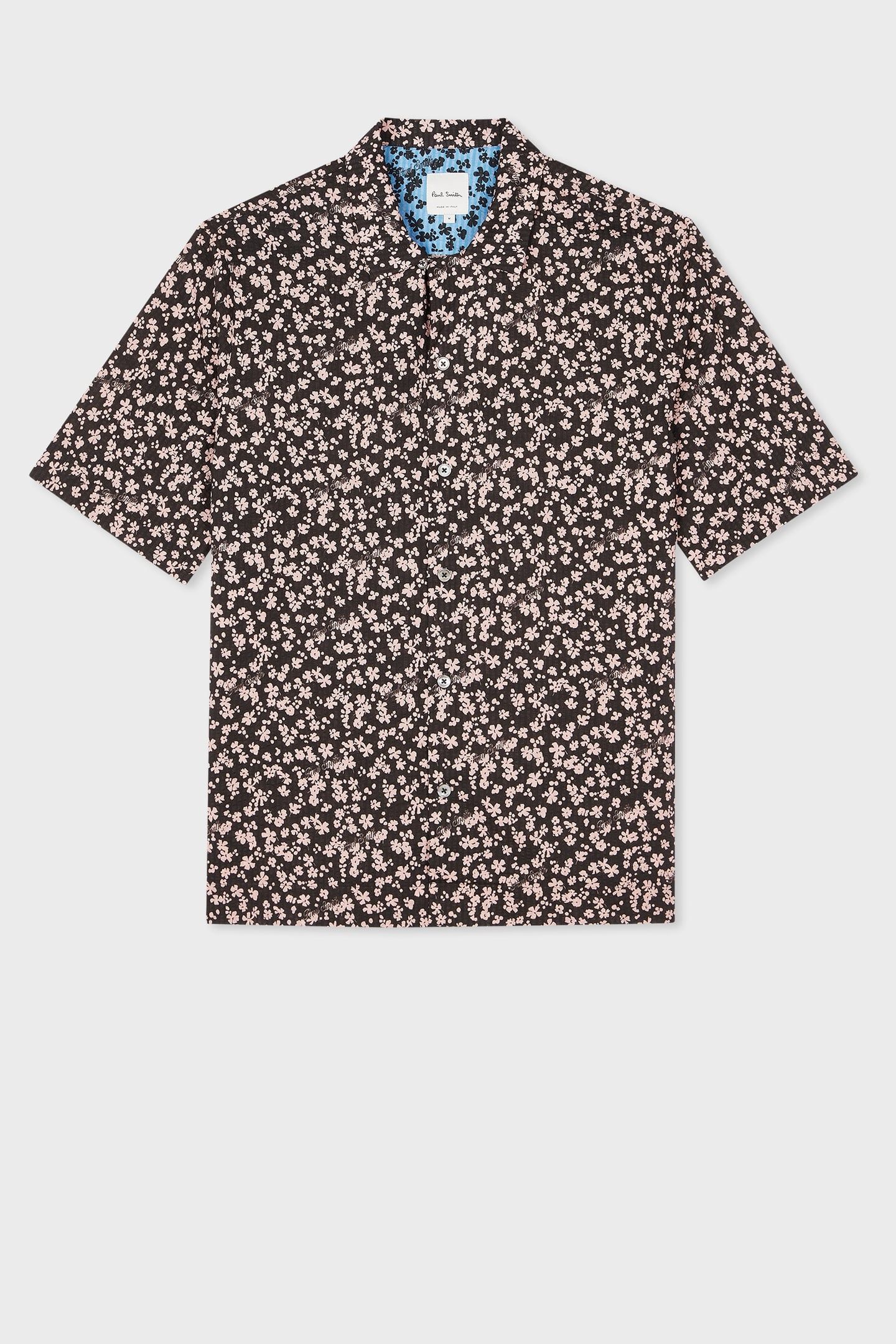 MENS S/S REGULAR FIT SHIRT PINK 2