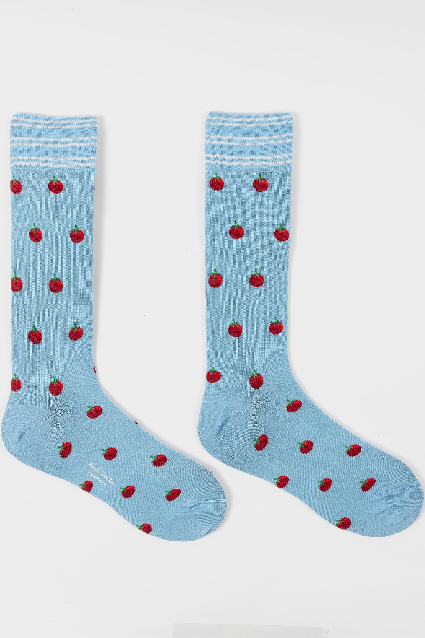 MEN SOCK GRAHAM TOMATO TURQUOISE 4