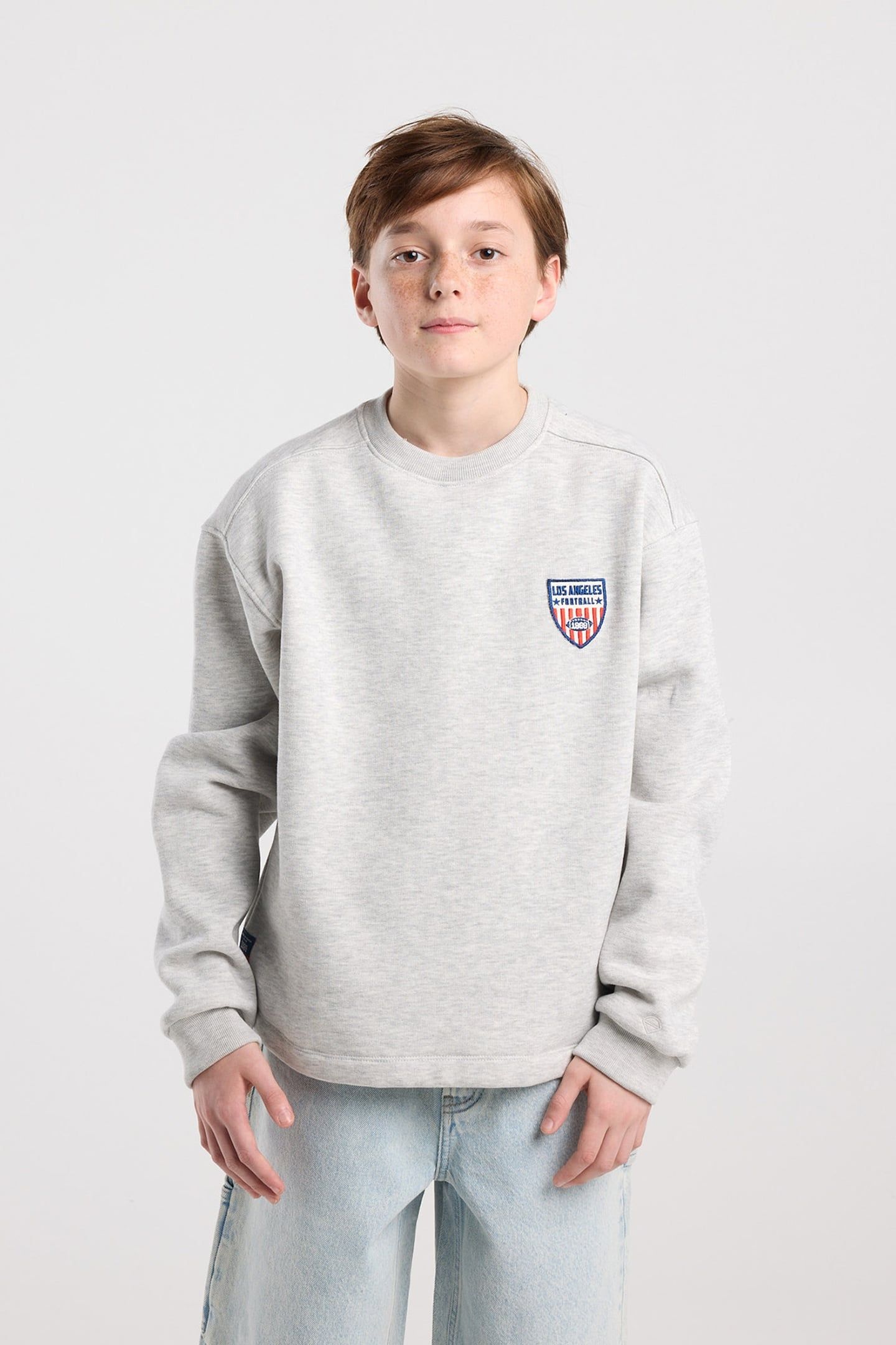 SELO JR LIGHT GREY MELANGE 1
