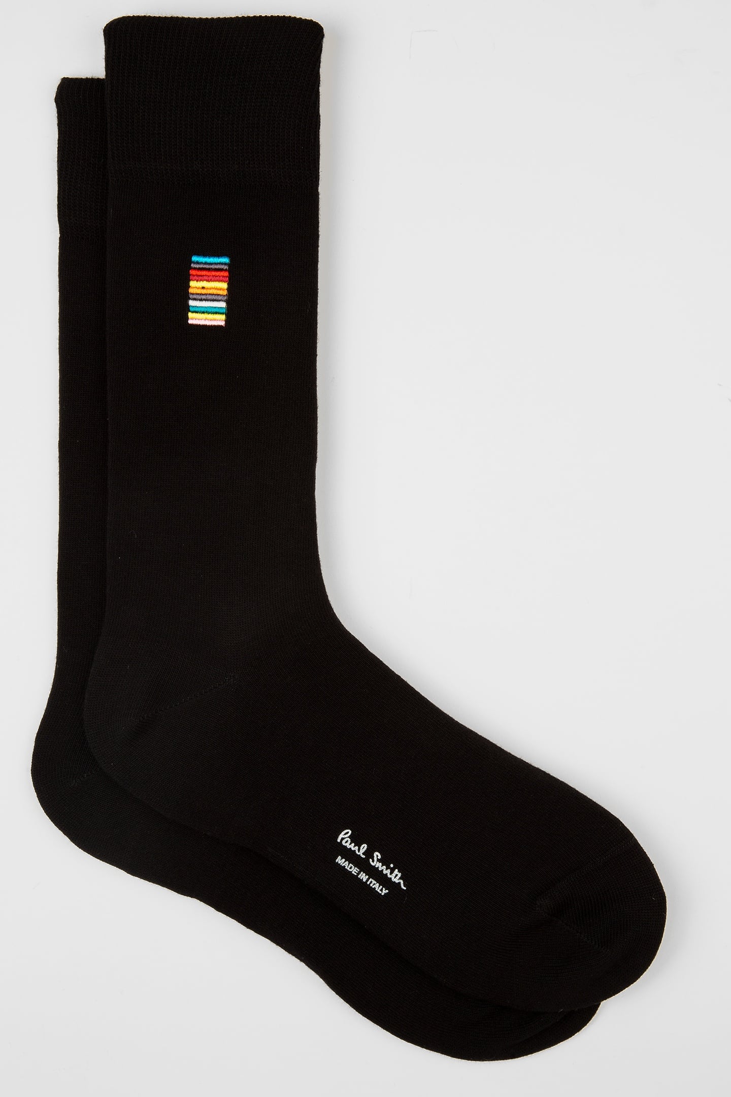 MEN SOCK ALFIE SIGN EMB BLACK 5