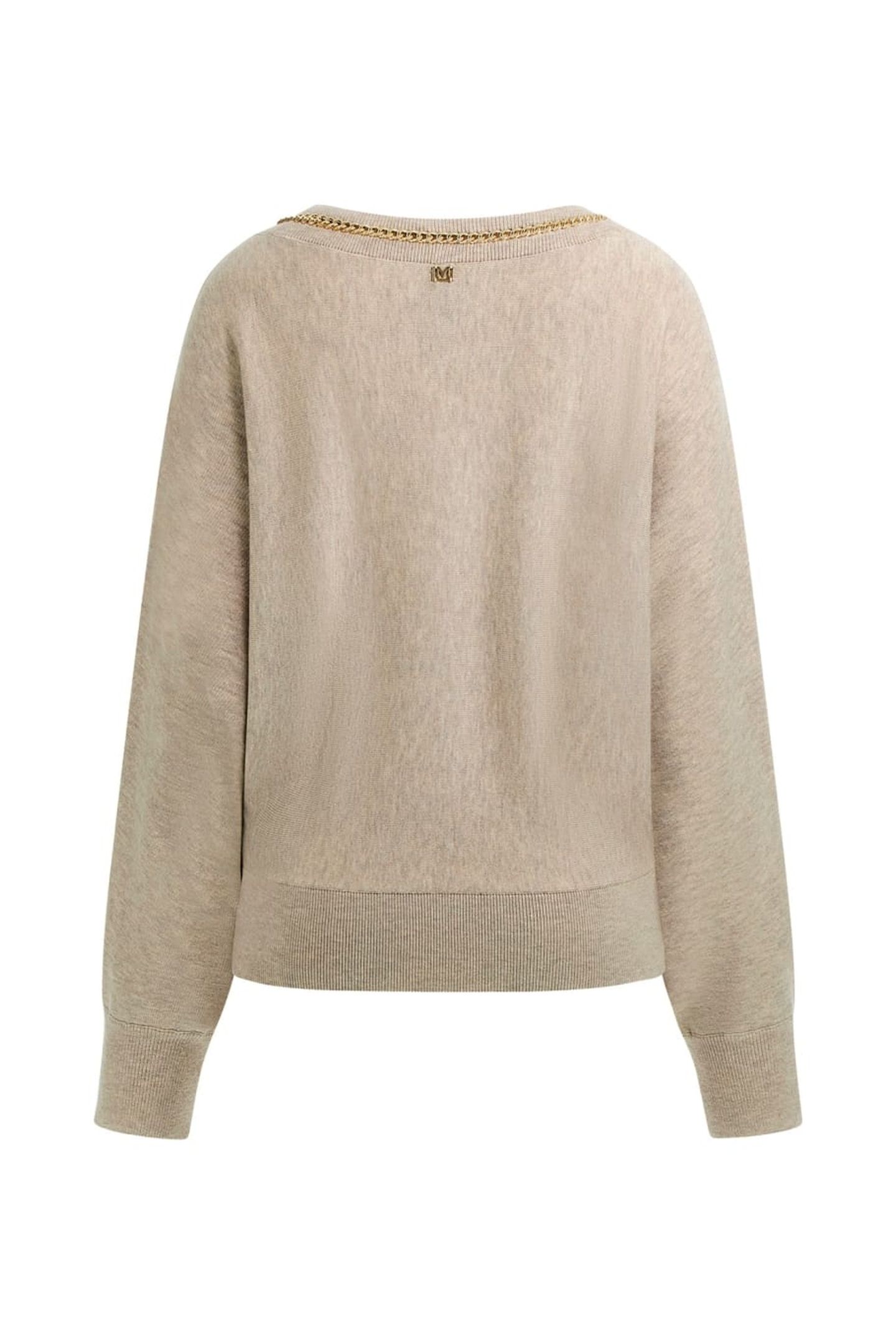 ABEL CN DOLMAN SLEEV VELVET TAUPE MULTI 6