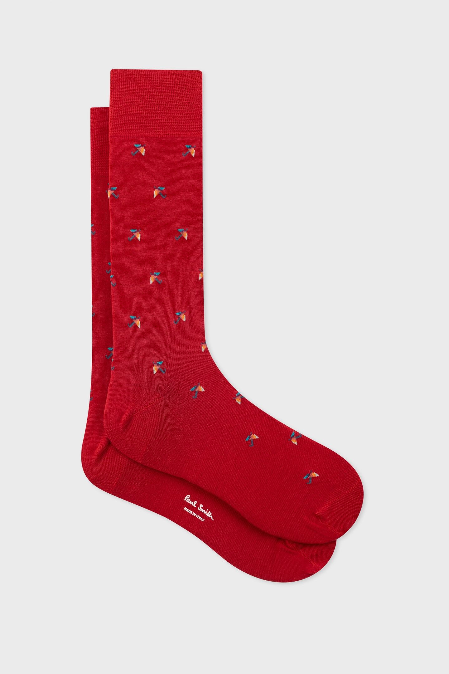 MEN SOCK UMBRELLA RED 3