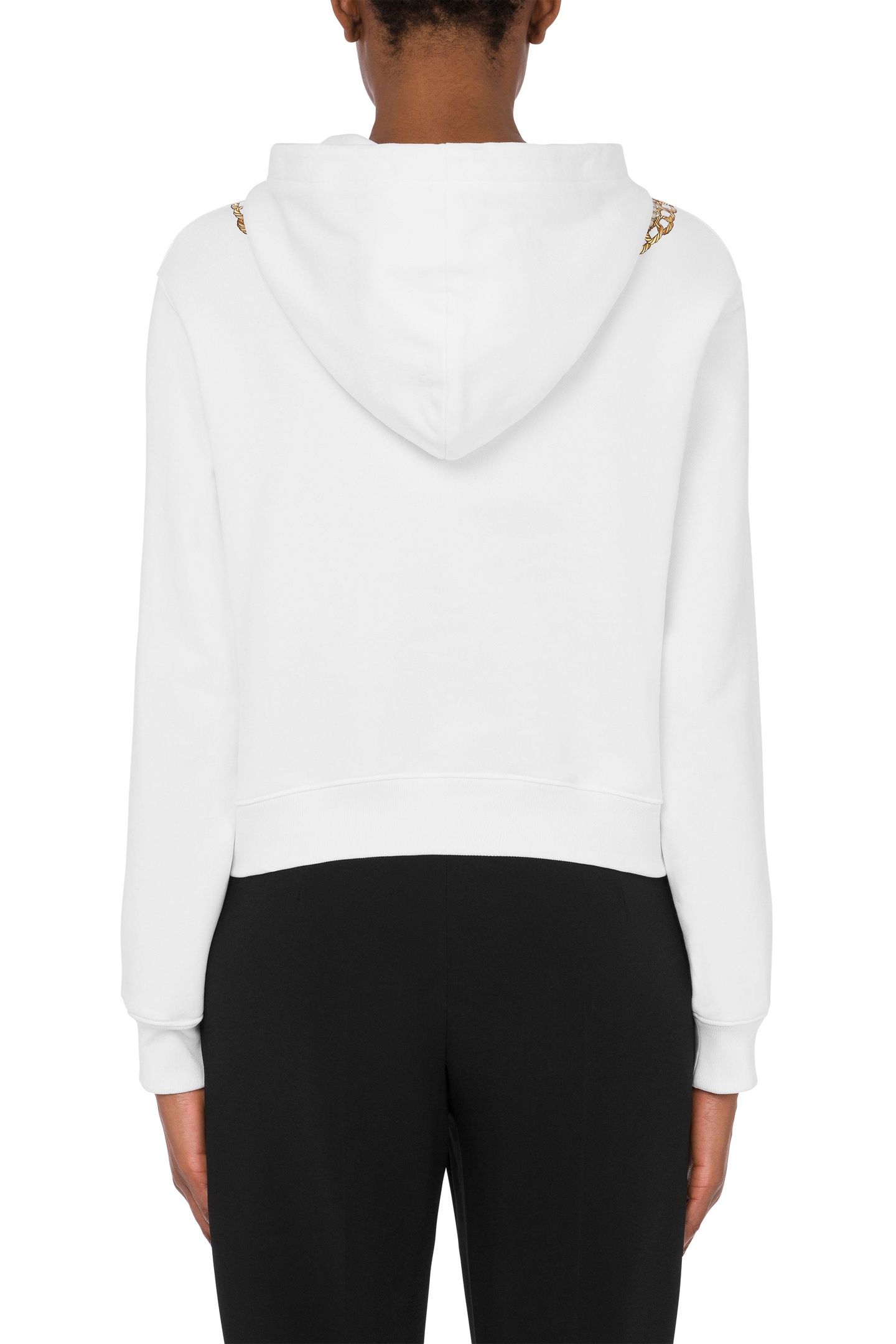 SARTORIAL PRINT HOODIE WHITE 2