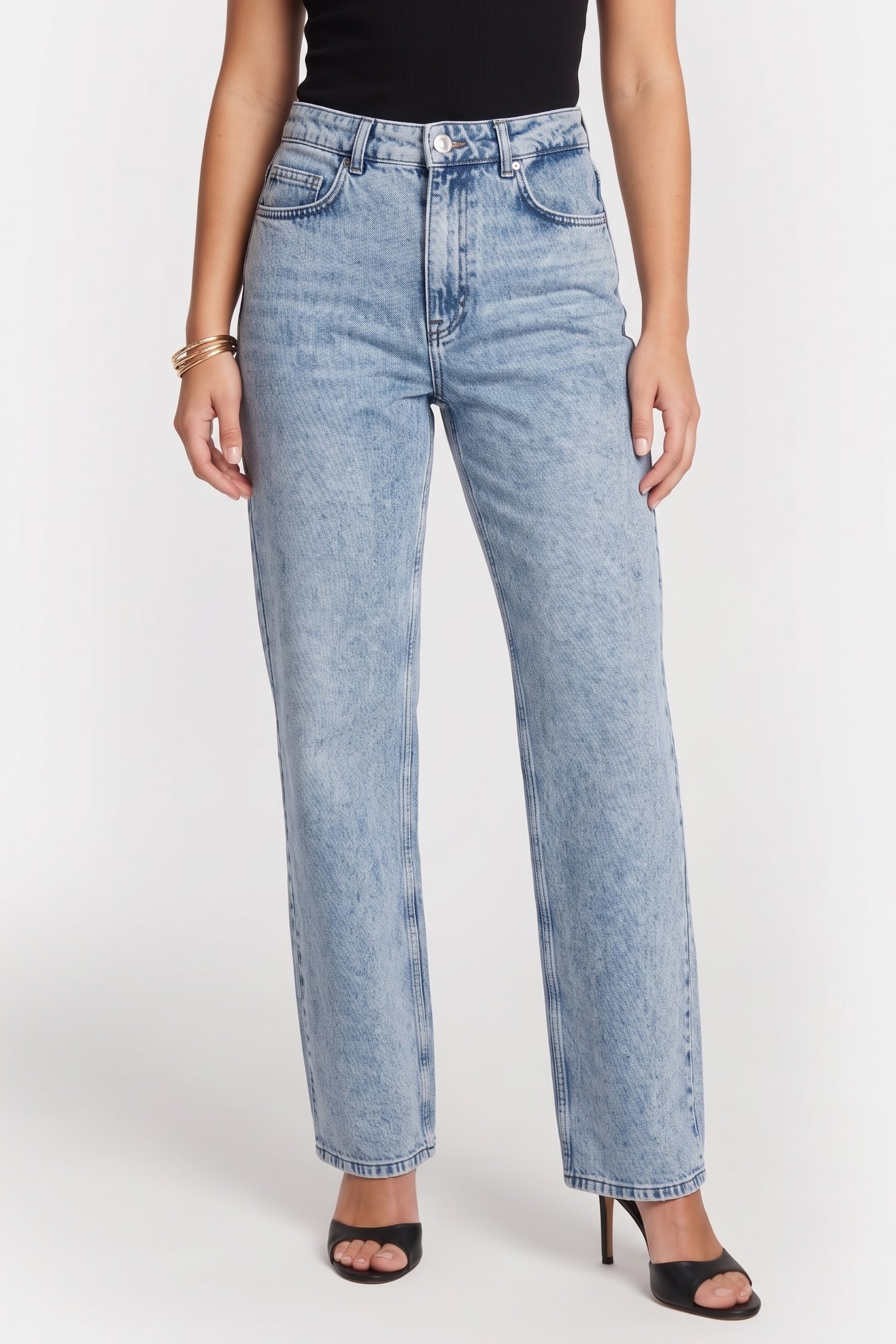 BASIC STIEG JEANS DENIM BLUE 1