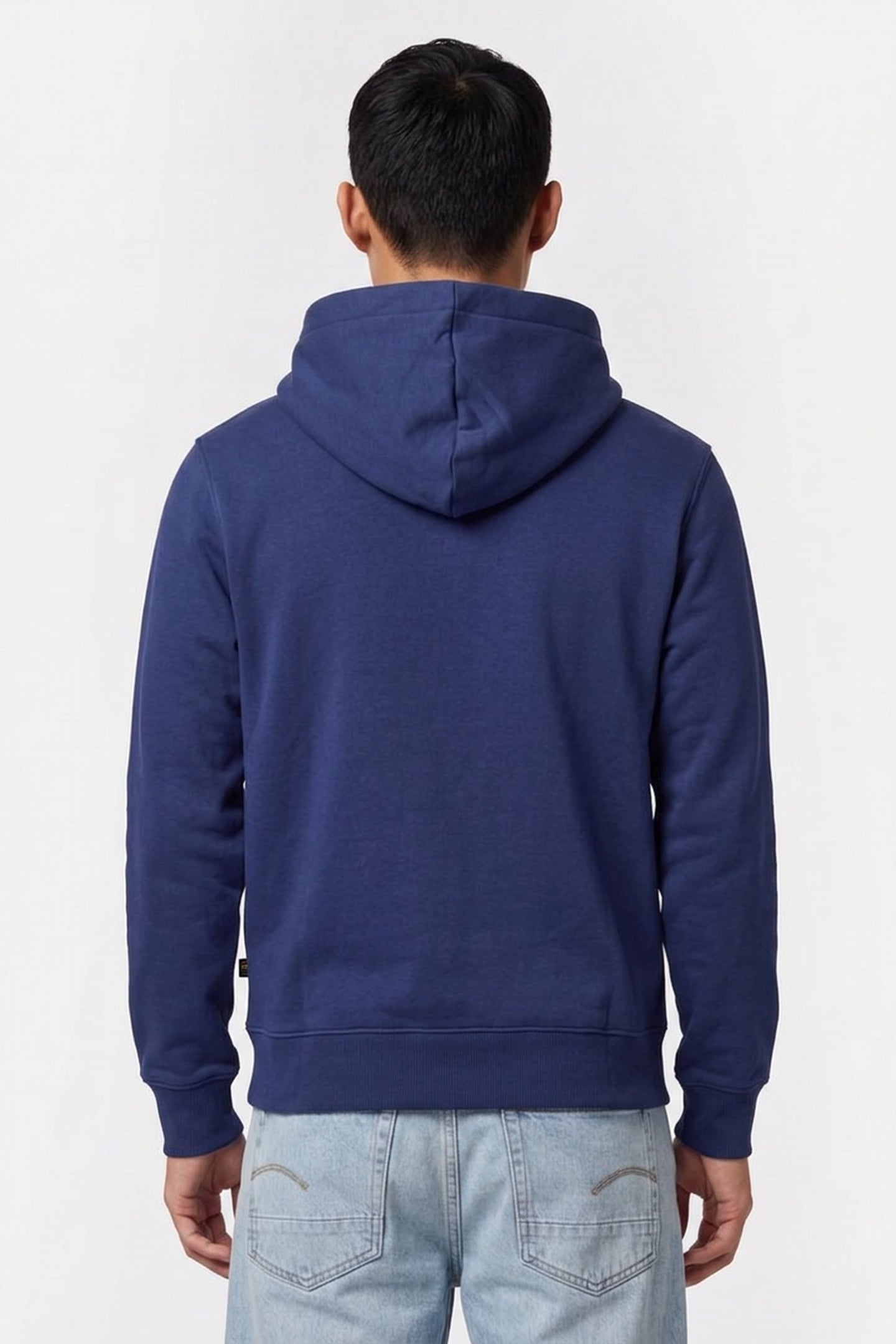 LOGO HOODED SWEATER BALLPEN BLUE 2