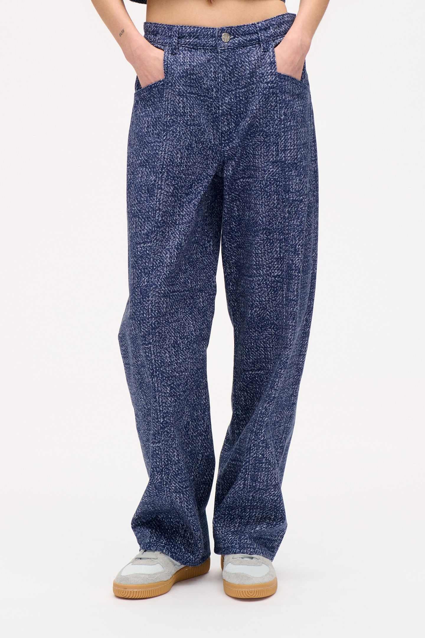 NARA JEANS PRINTED CHUNKY TWILL 2