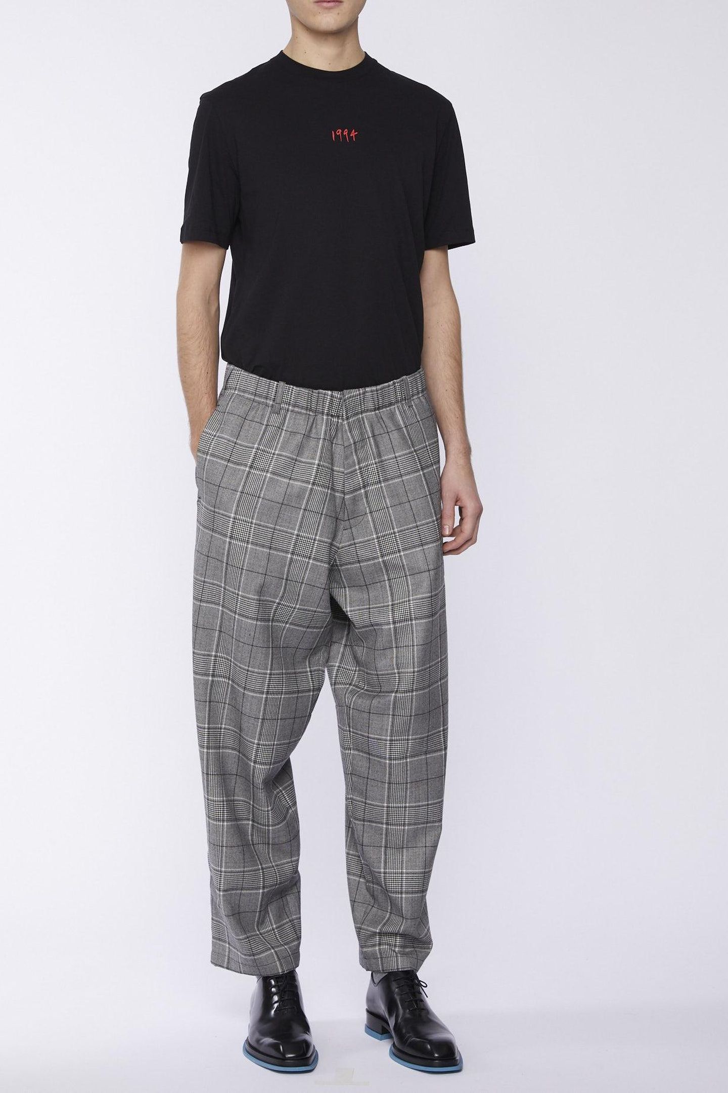 GENTS TROUSER GREY MELANGE 3