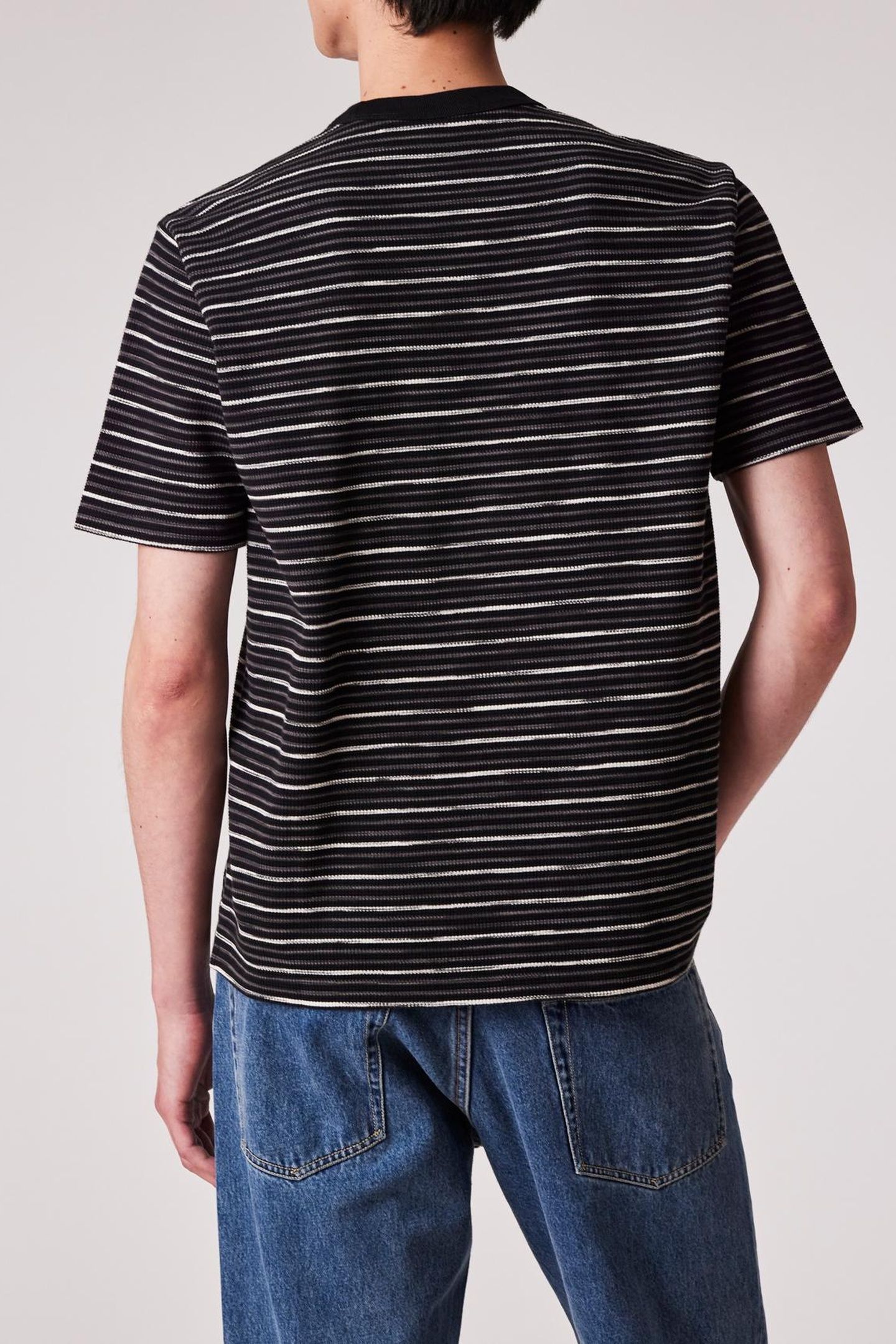 MENS REG FIT SS TSHIRT BLACK 3