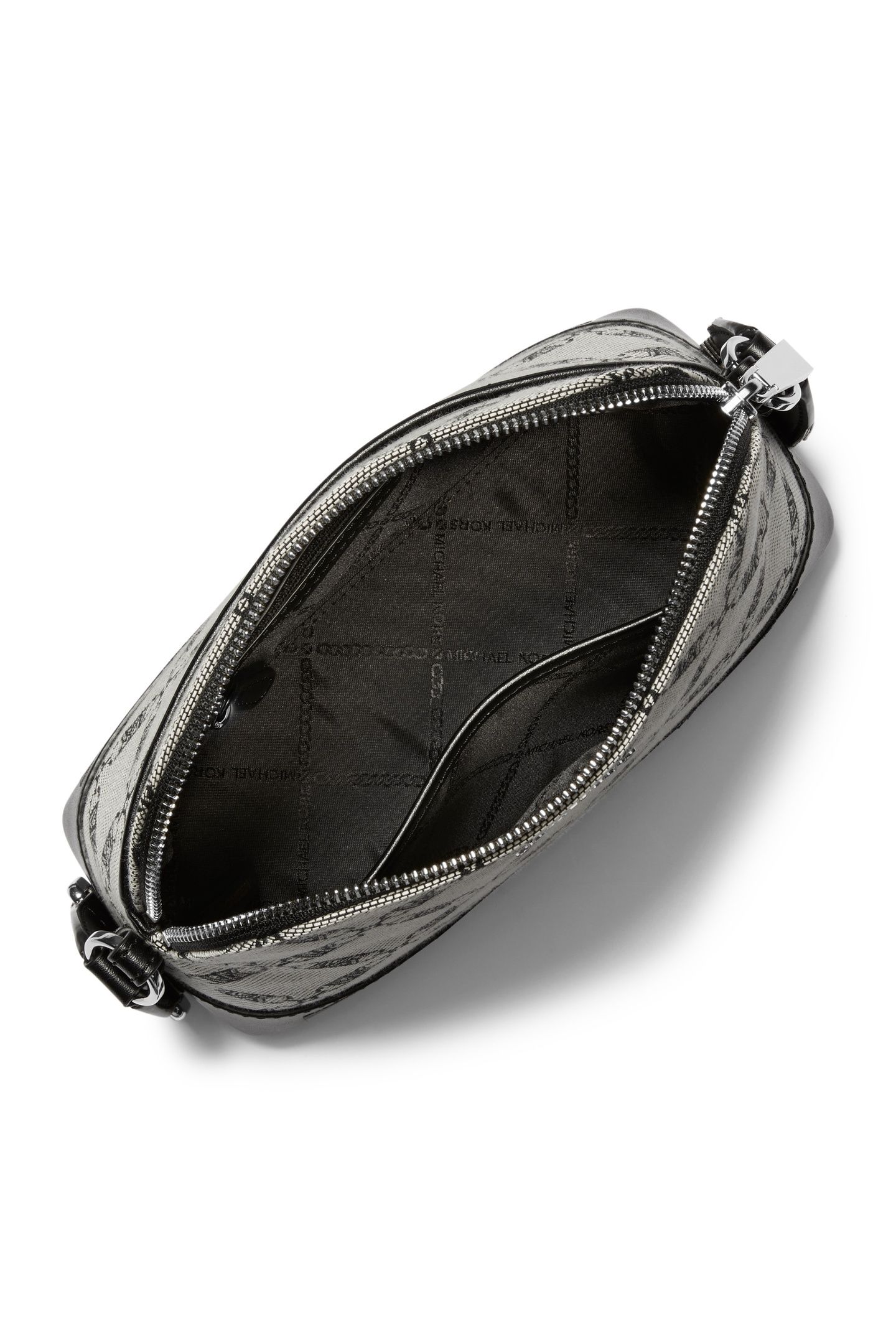 LARGE DOME CROSSBODY WITH STRAP NAT/BLACK 4