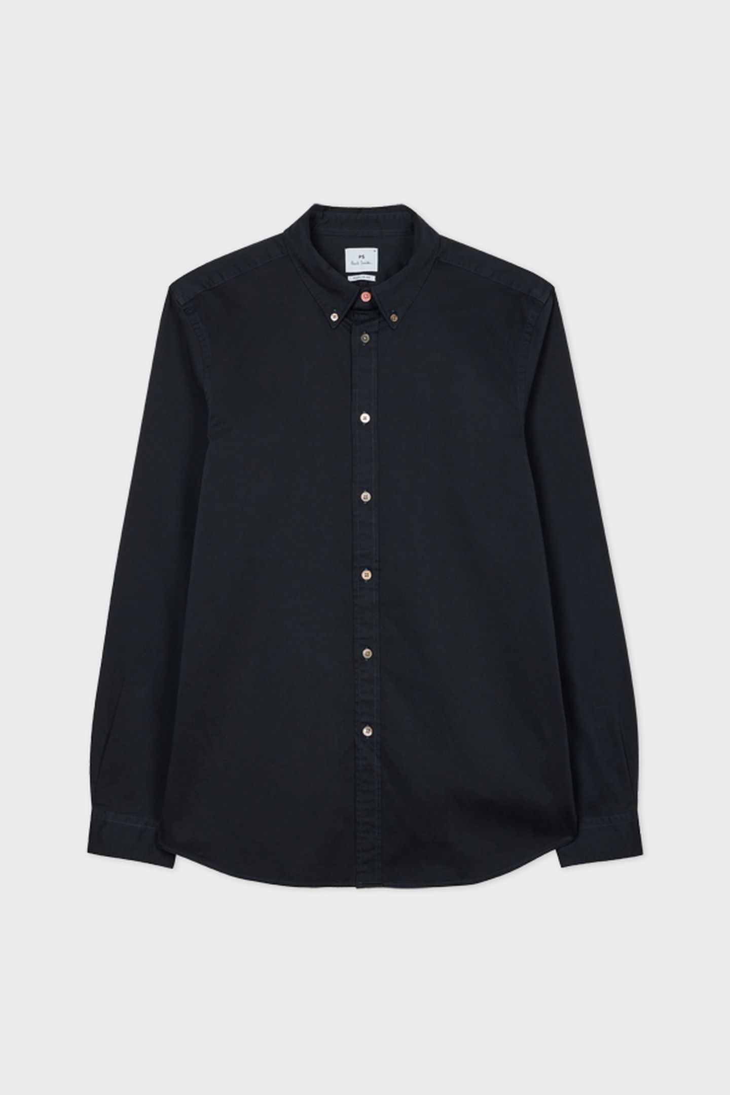 MENS LS REG FIT SHIRT VERY DARK NAVY 4