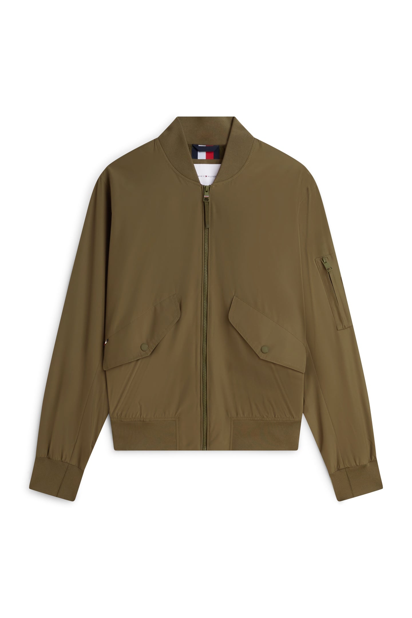 PACKABLE BOMBER PLATINUM OLIVE 4