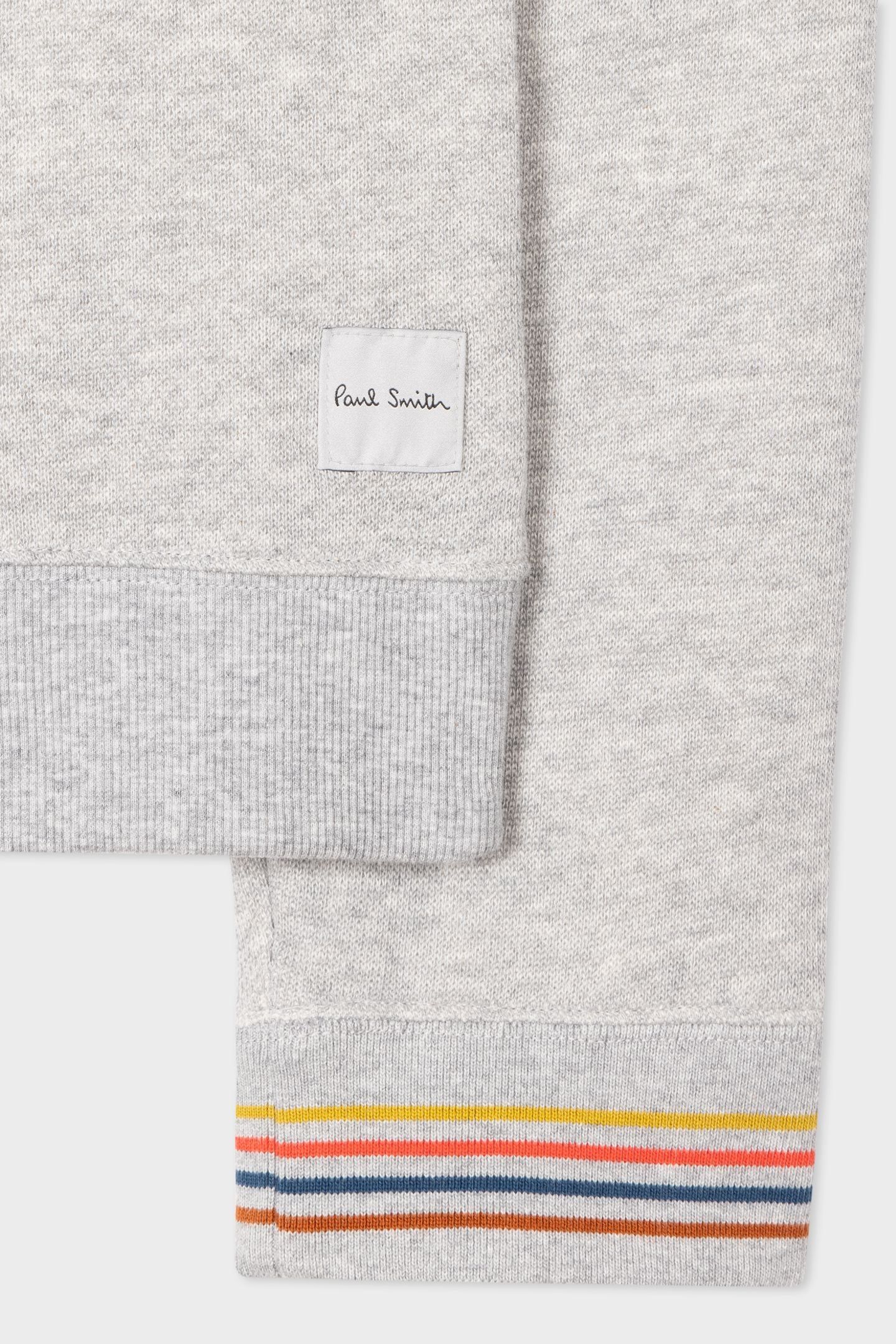 MEN TOP LS ARTIST RIB GREY 7