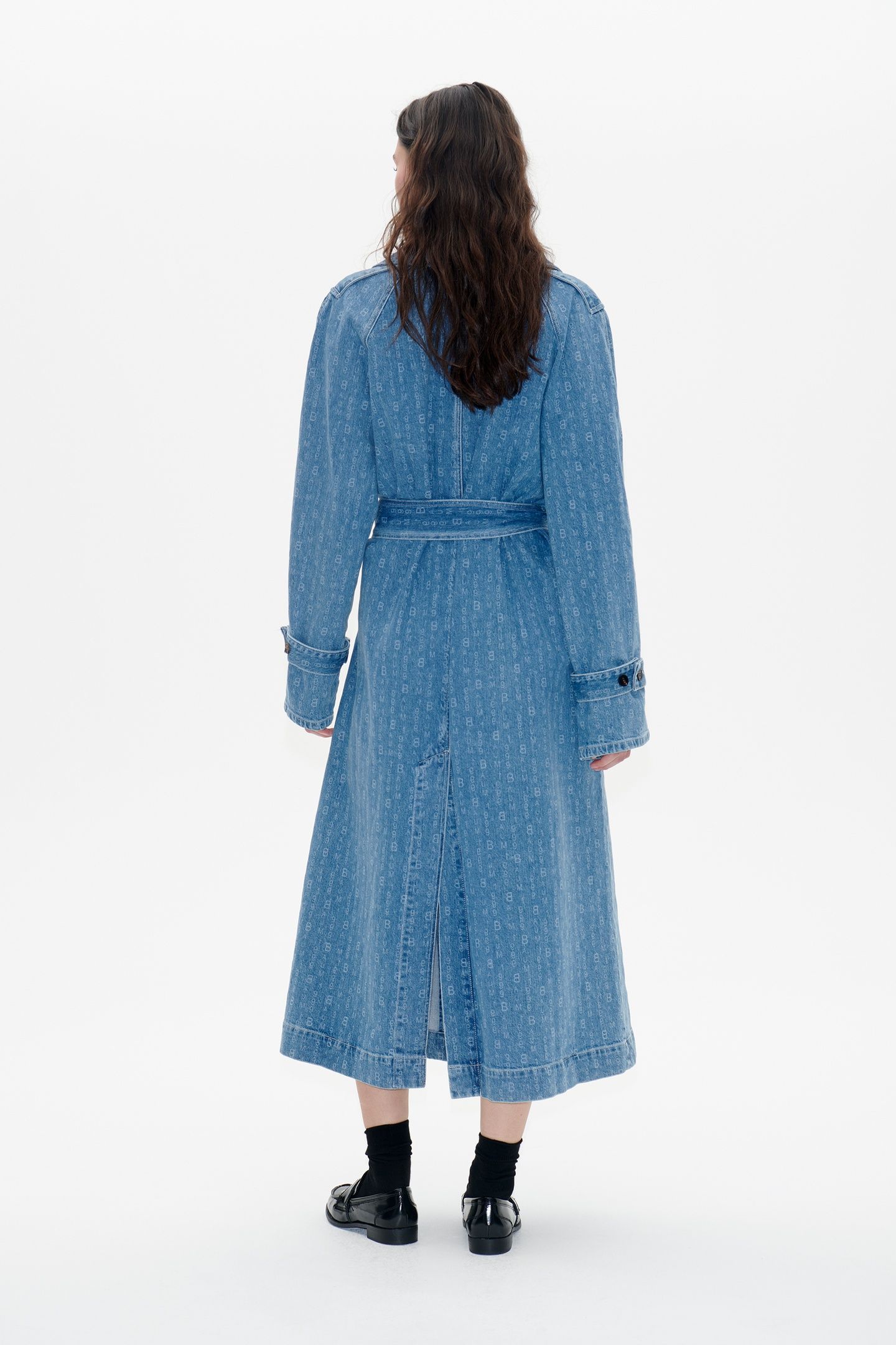 DELILAH COAT 99 DENIM BLUE 2