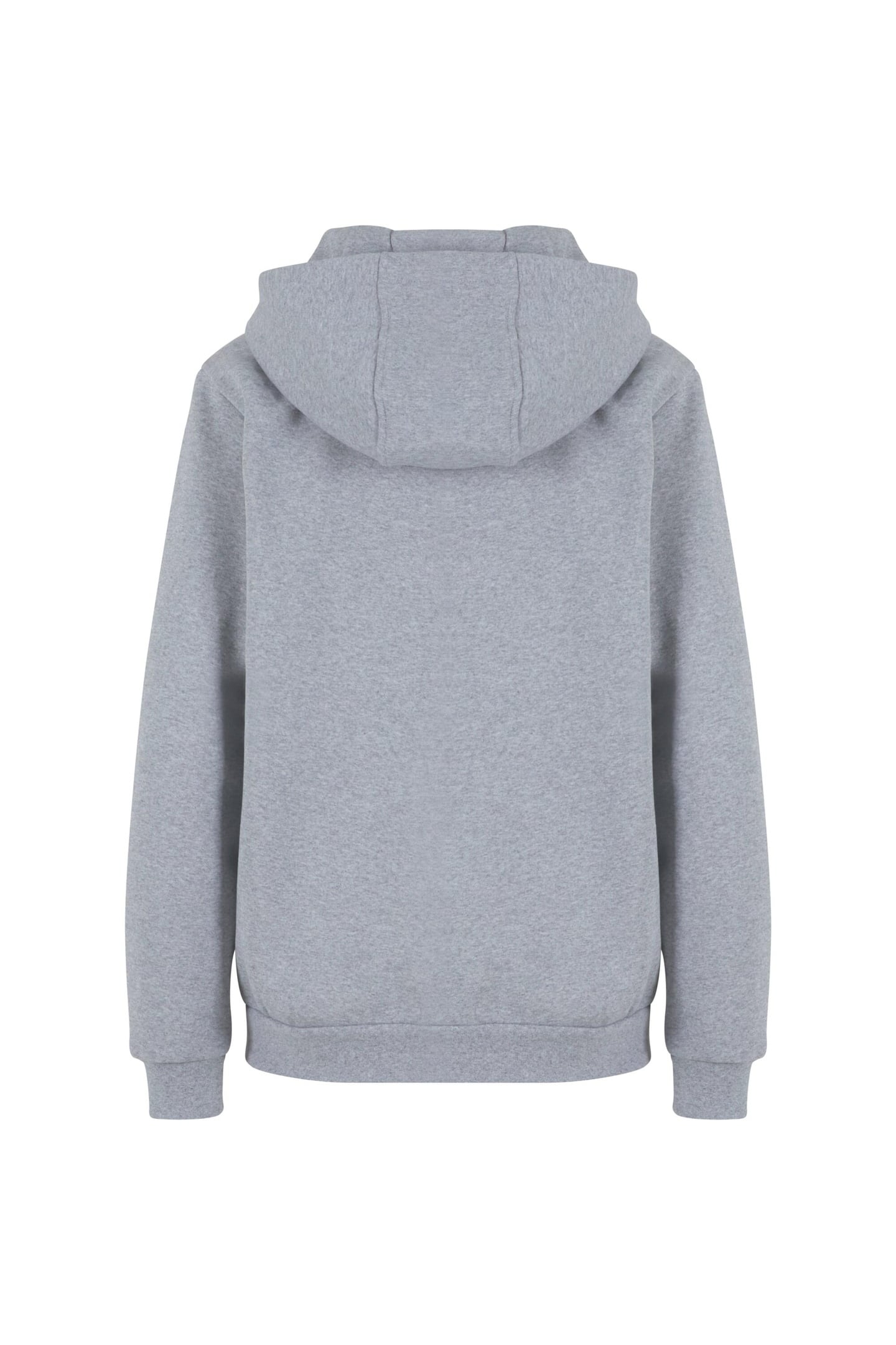 LADIES LOOSE BRUSHED FLEECE HOODY MELANGE 4