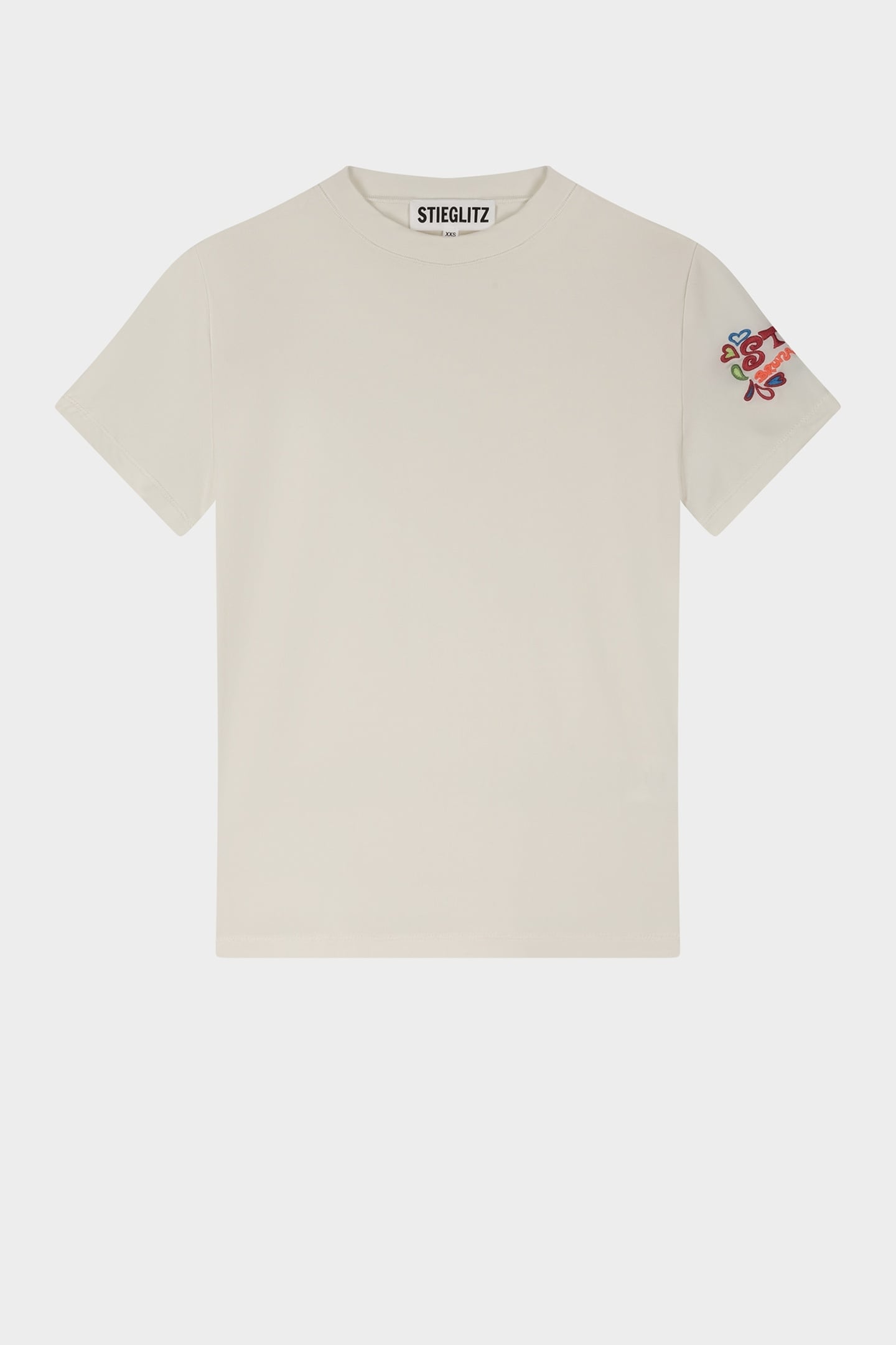FARAIYA FITTED T-SHIRT WHITE 1