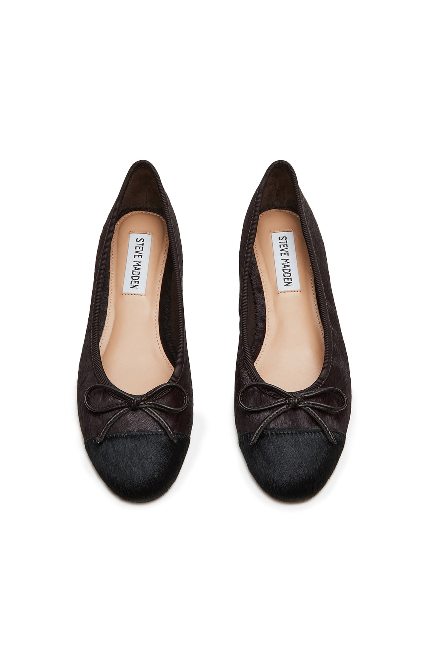 ETERNAL-L FLAT SHOES BLACK/BROWN 7