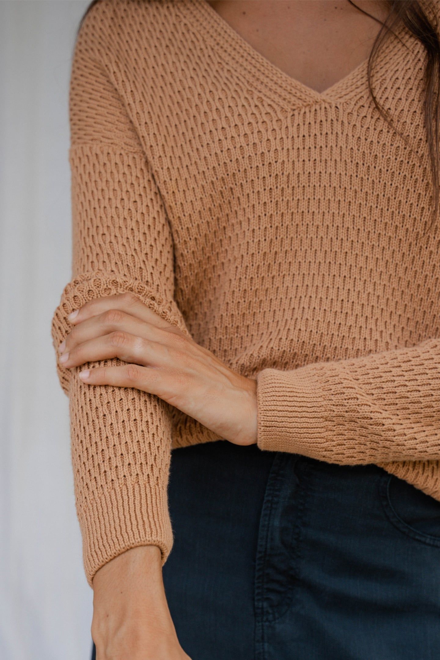 TAIPING KNIT DUSTY PEACH 5