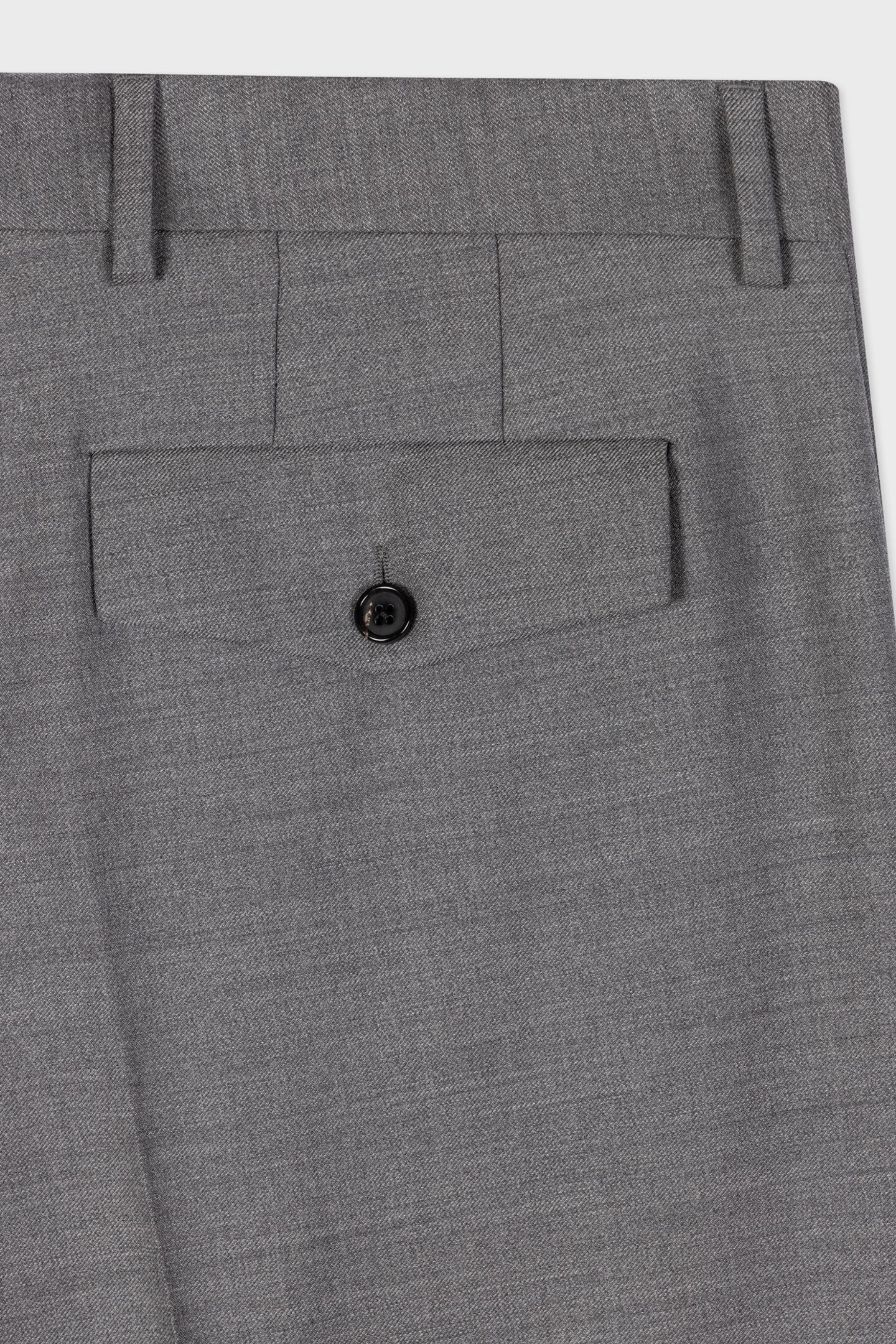 MENS SLIM FIT TROUSER GREY MELANGE 5