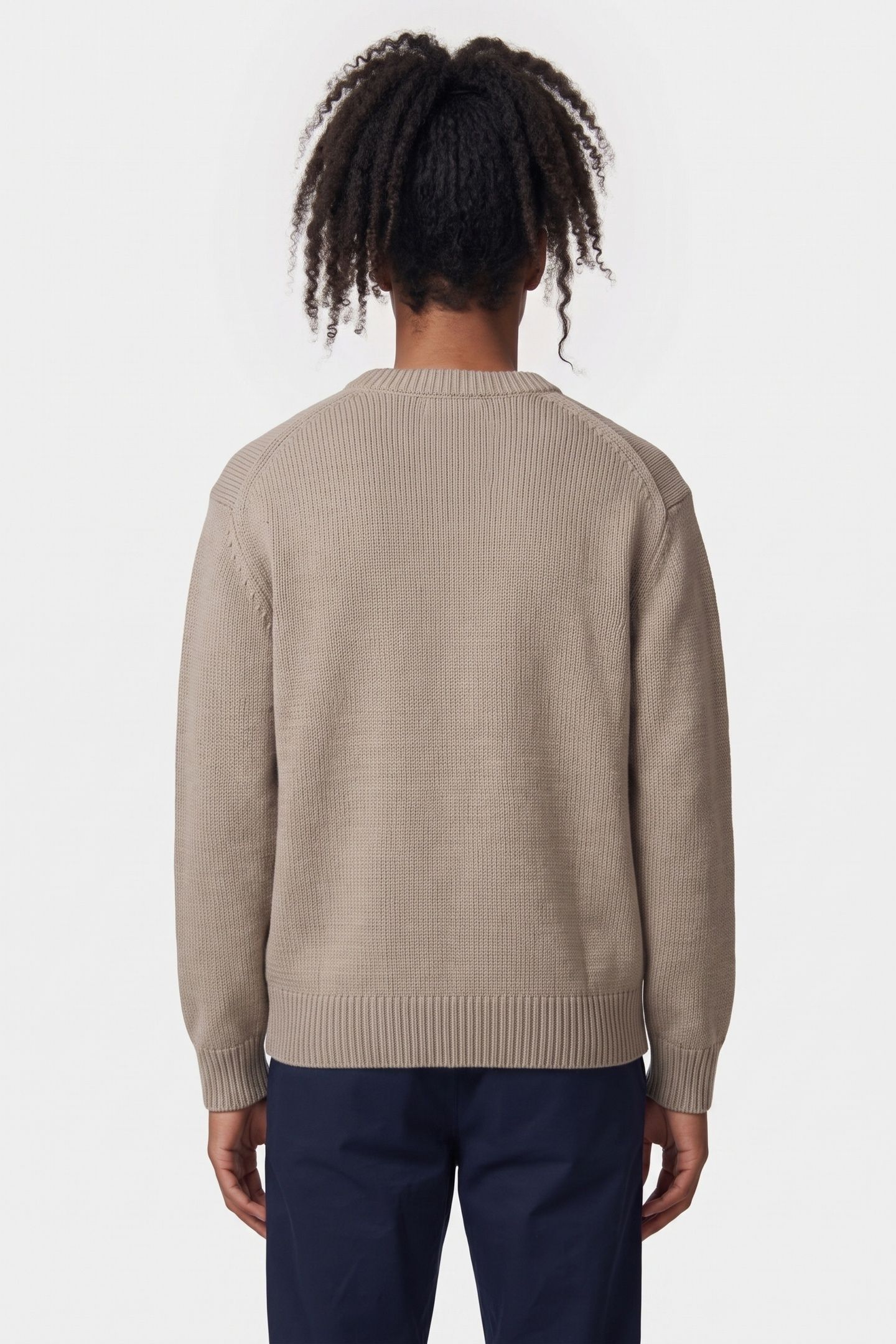 SANIT OVERSIZED CREW BEIGE 2