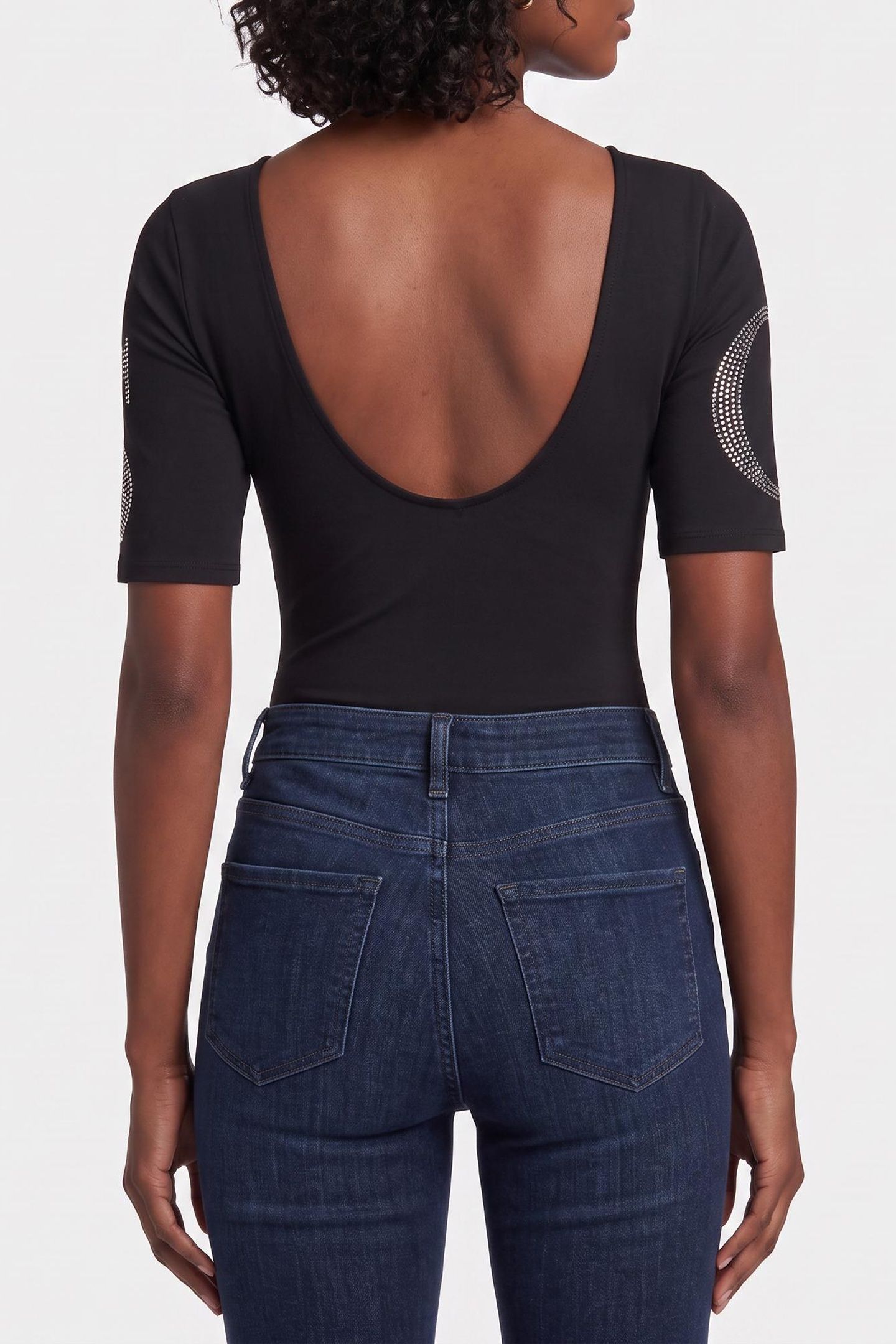 LOWBACK GUESS BLING JET BLACK A996 2