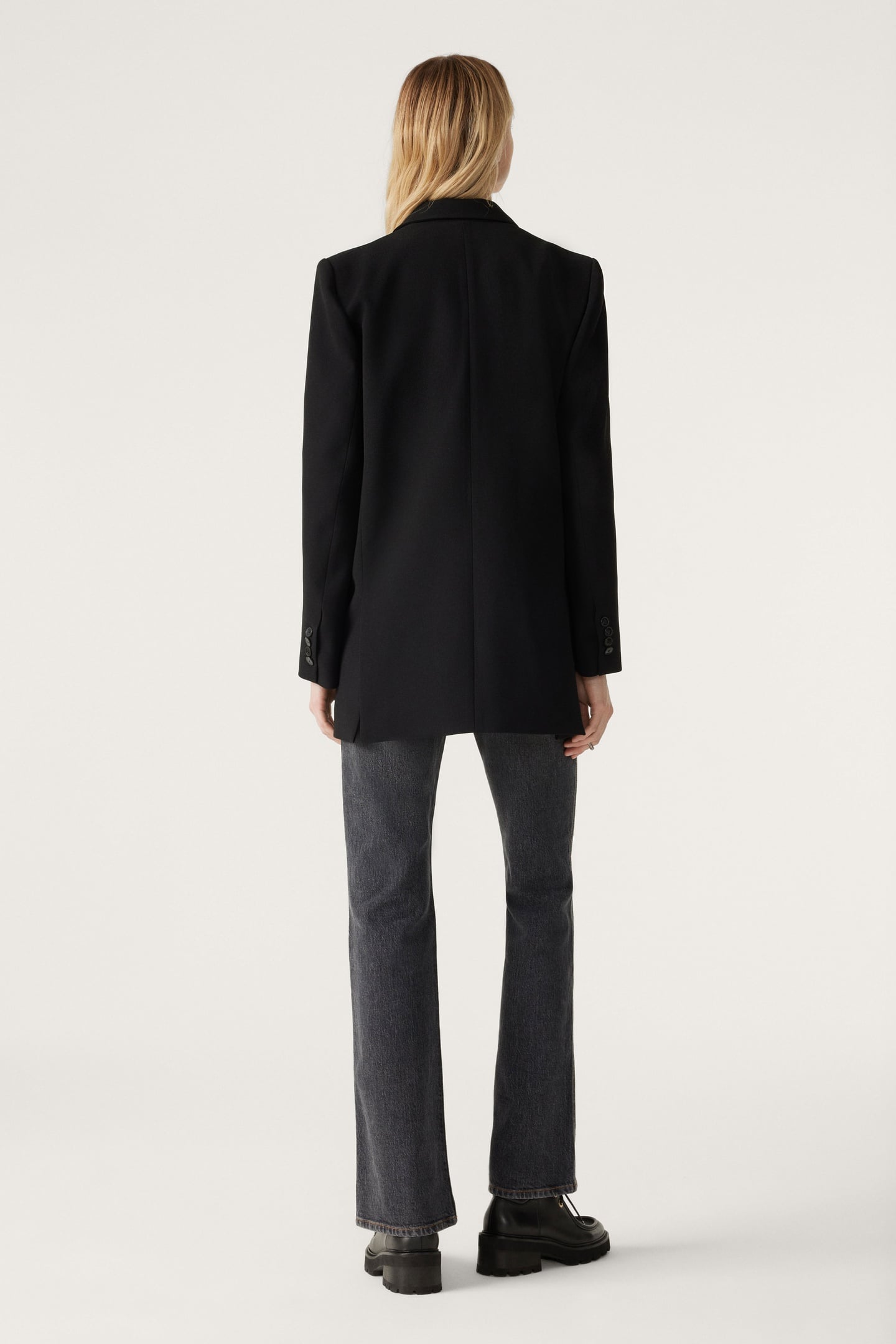 TAILORED BLAZER BLACK 2