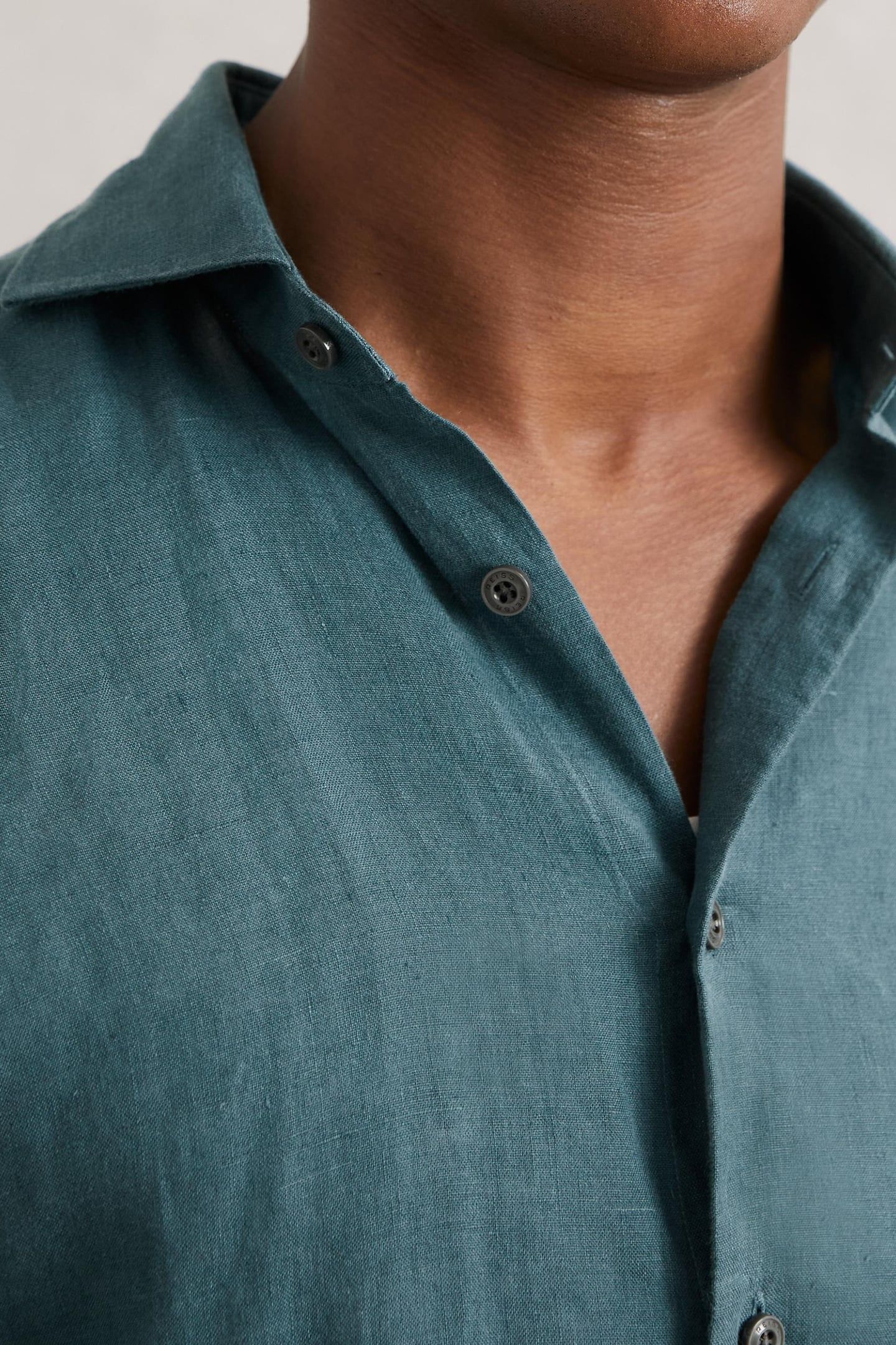 LS LINEN SHIRT ORION BLUE 5