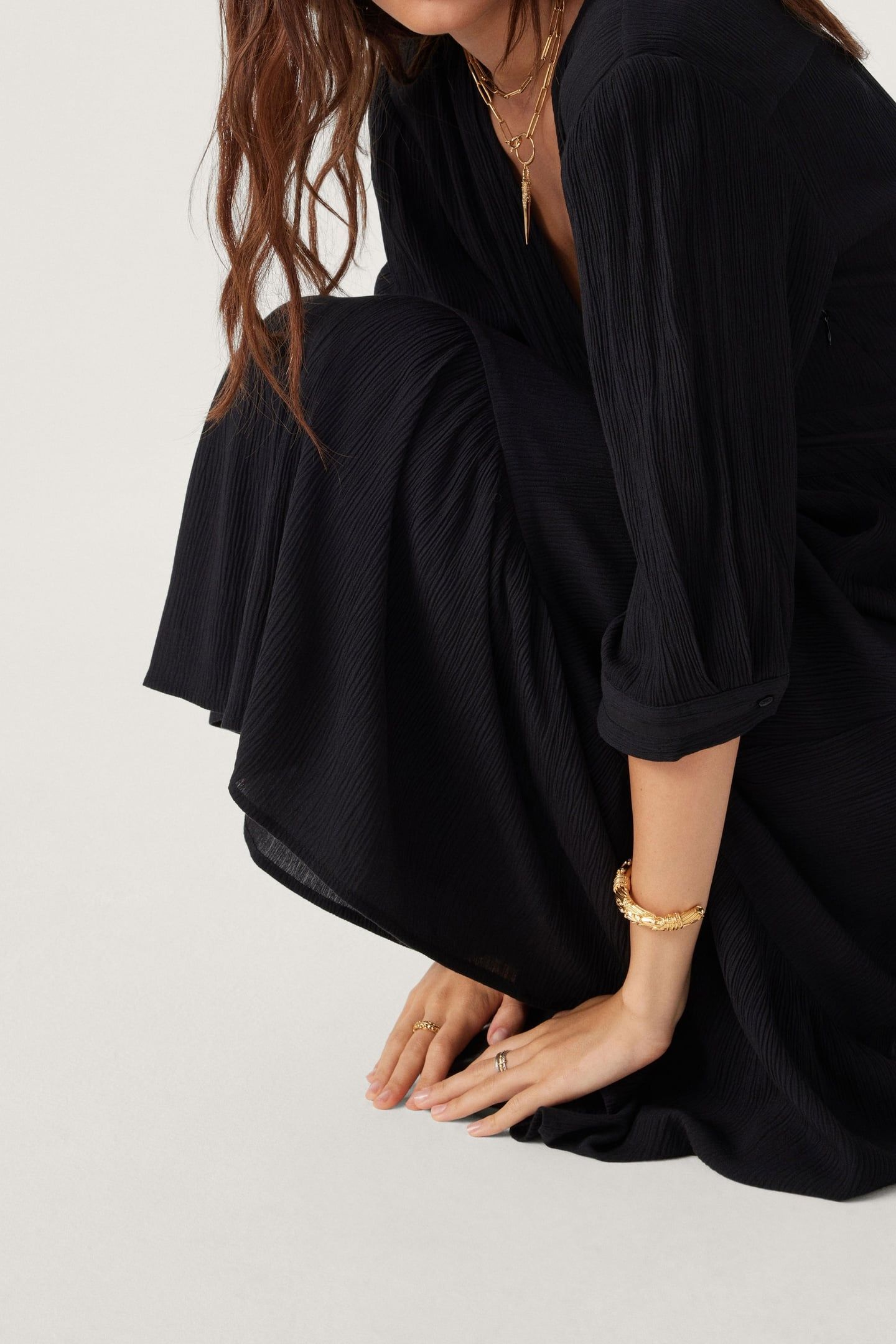 MID-LENGTH DRESS BLACK 4