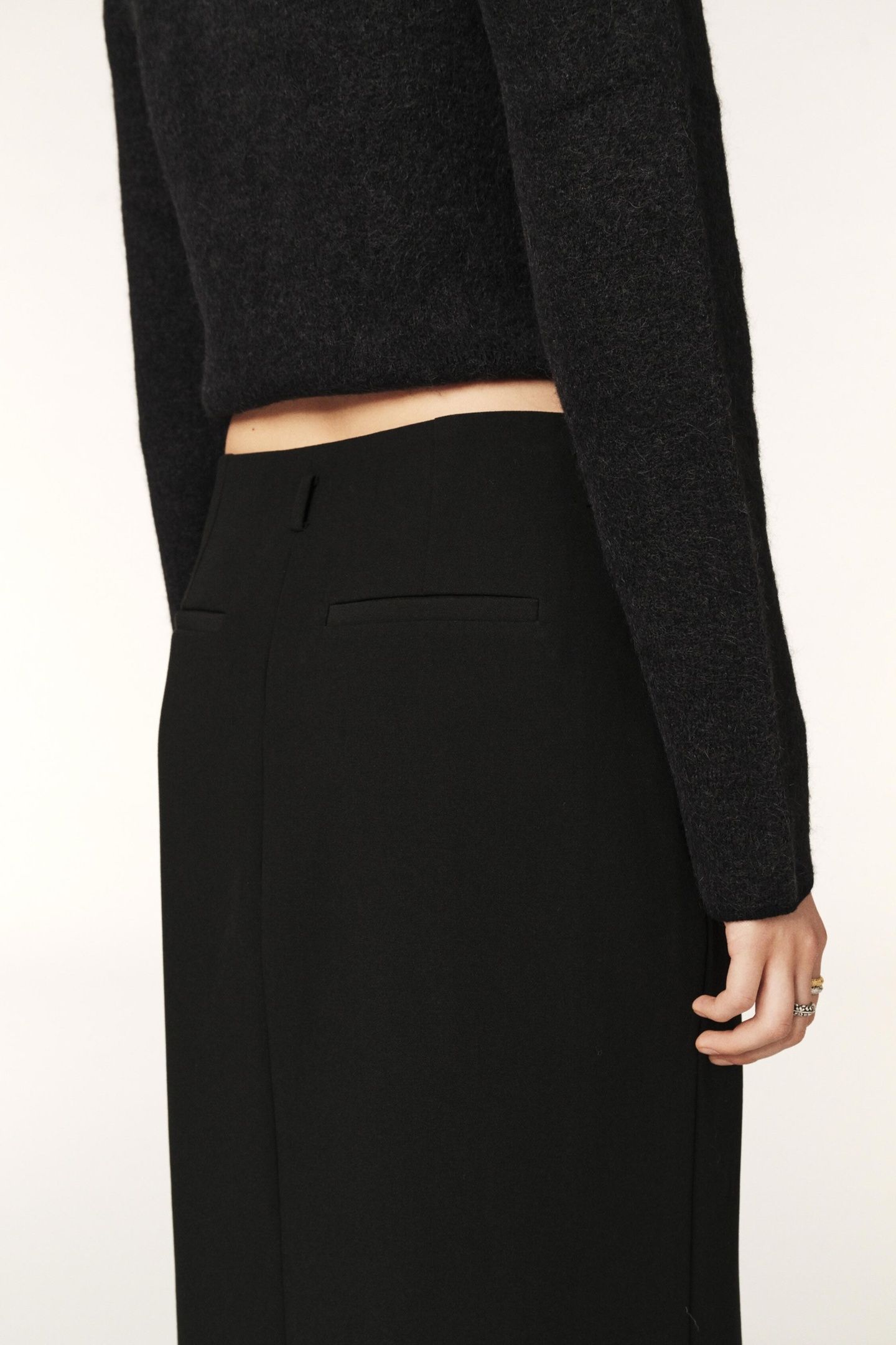 LONG SKIRT BLACK 4