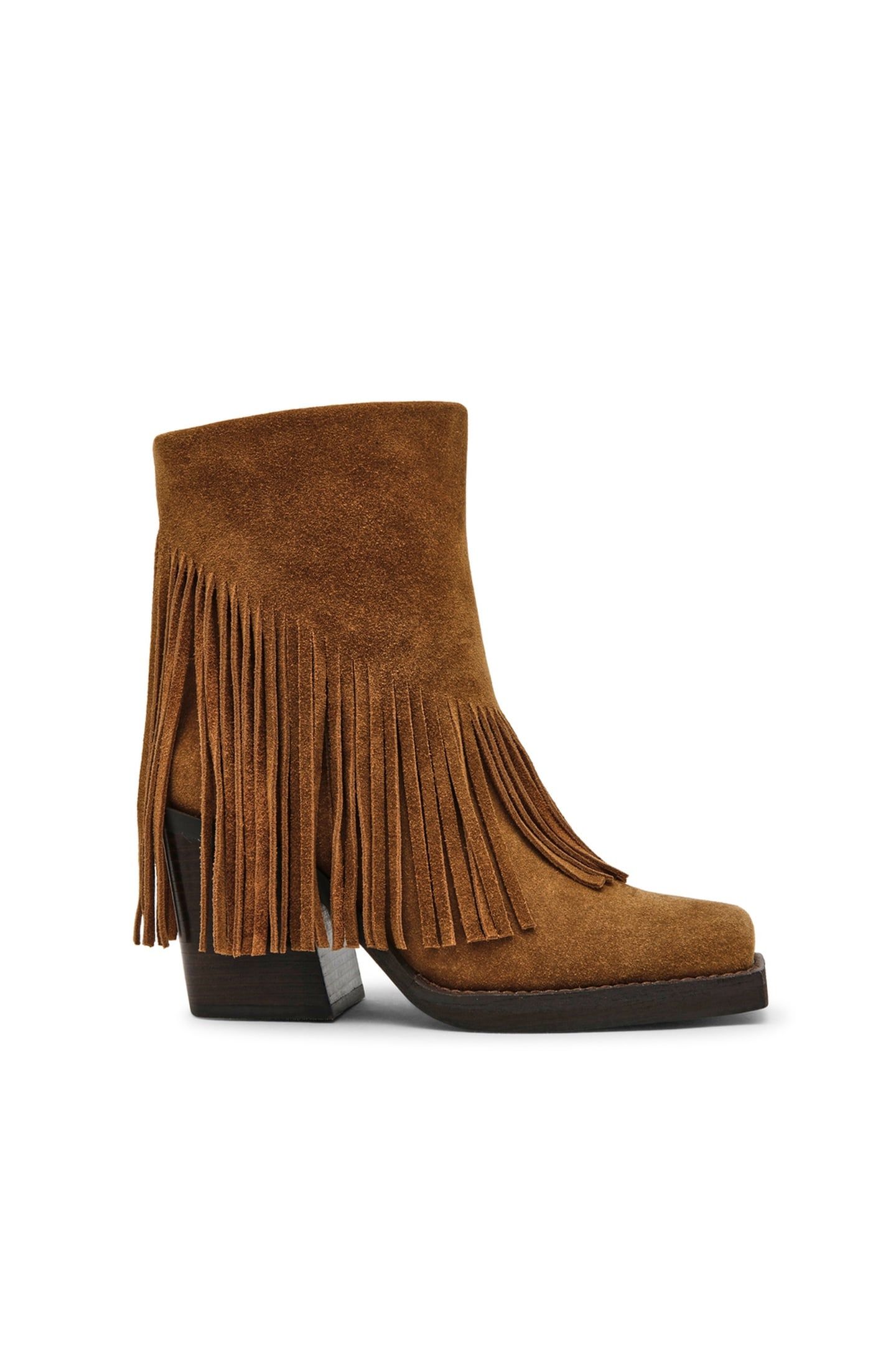 PIA-F BOOTIES CHESTNUT SUEDE 1