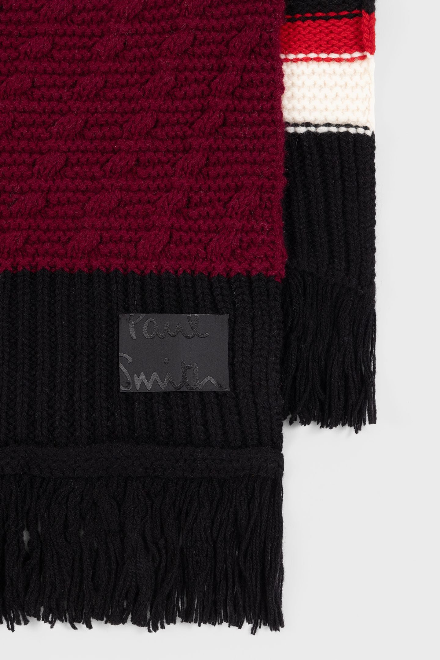 WOMEN SCARF SIG MASH UP MULTI COLOURED 5