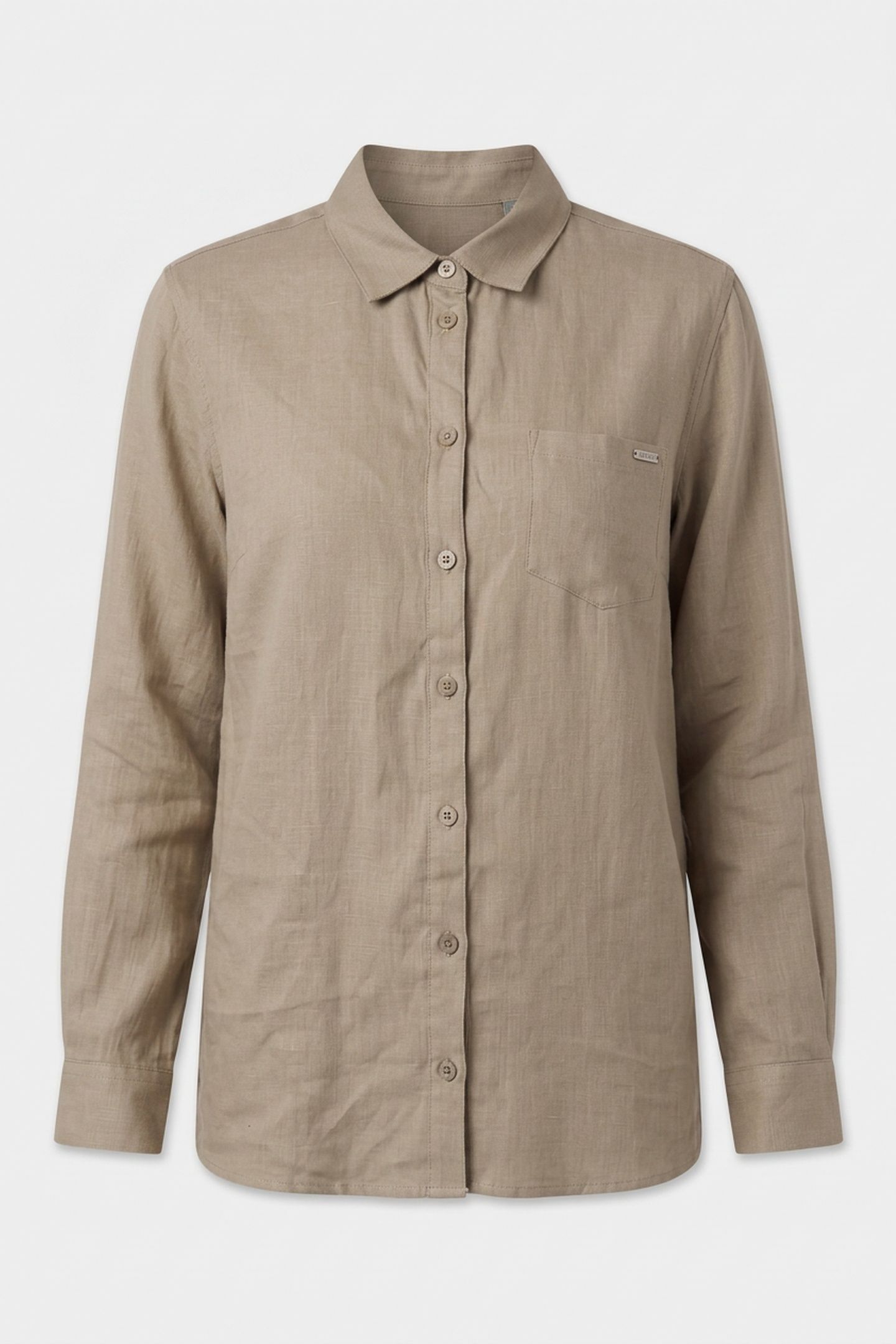 LS GEN LINEN SHIRT SAGE LEAF 3