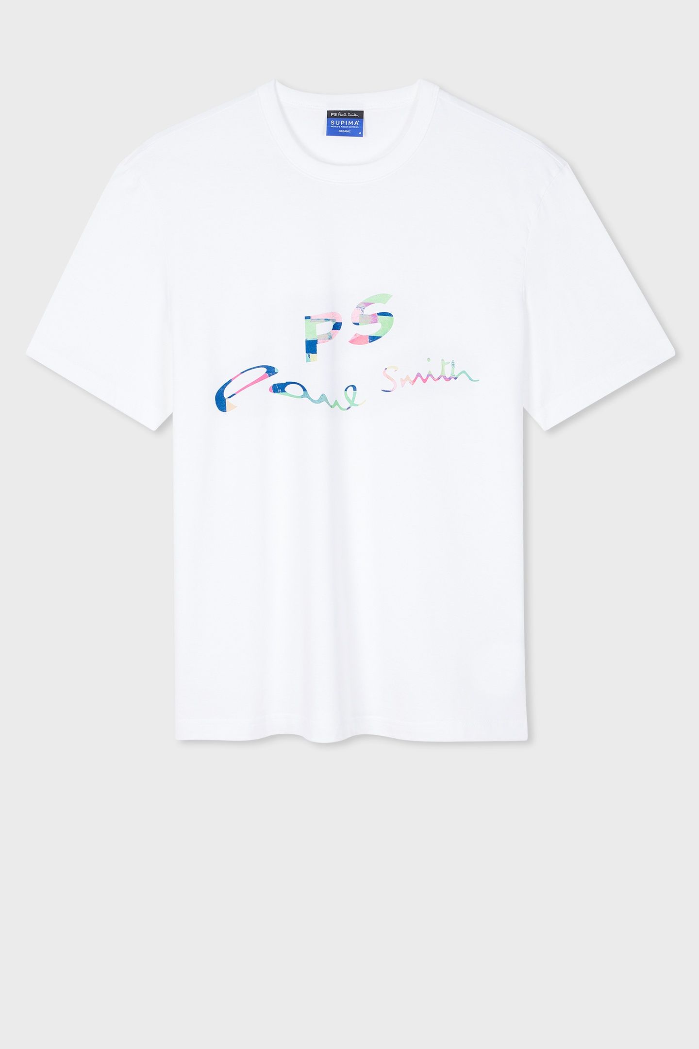 MENS REG FIT SS T SHIRT PS PAUL SMITH WHITE 5