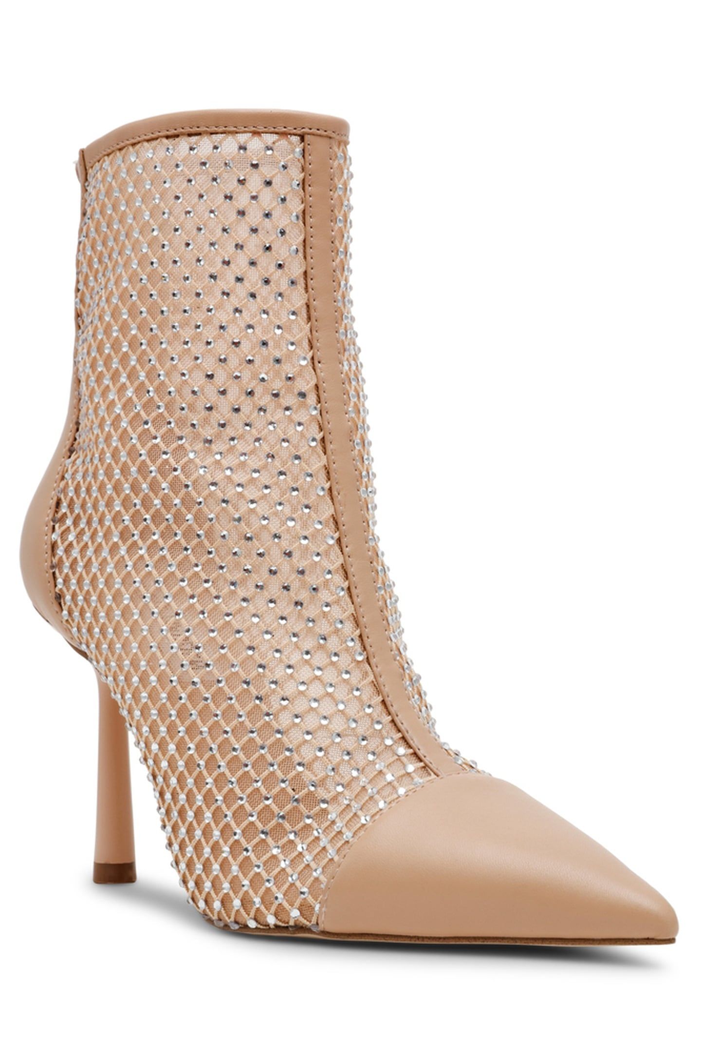 ARLETTE BOOTIES TAN MESH 2