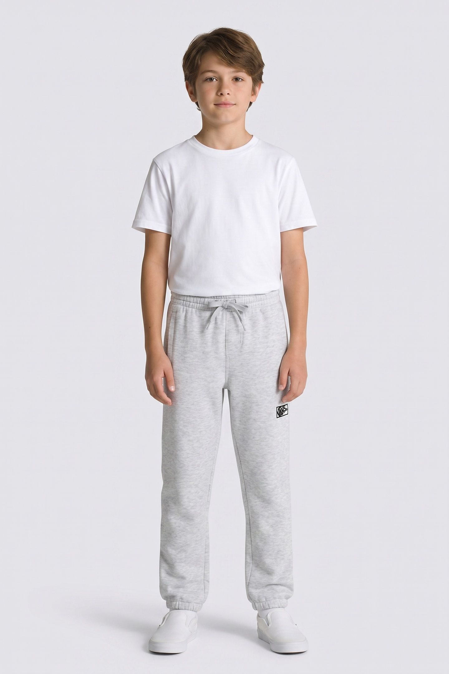 BOYS BY BLOCKED BOX SWEATPANTS GREY 1