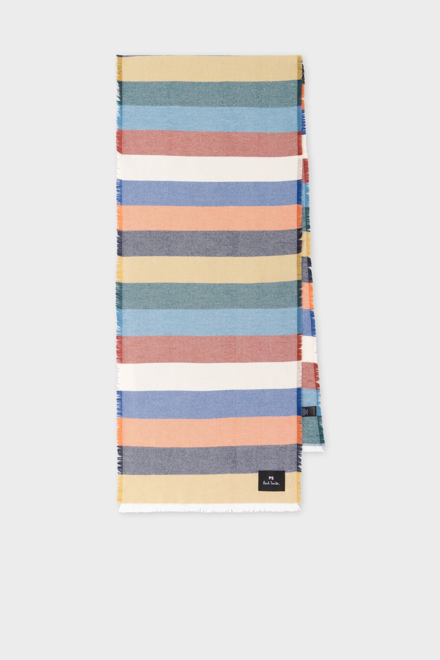 MEN SCARF PS WILLIAM STRP MULTI COLOURED 5