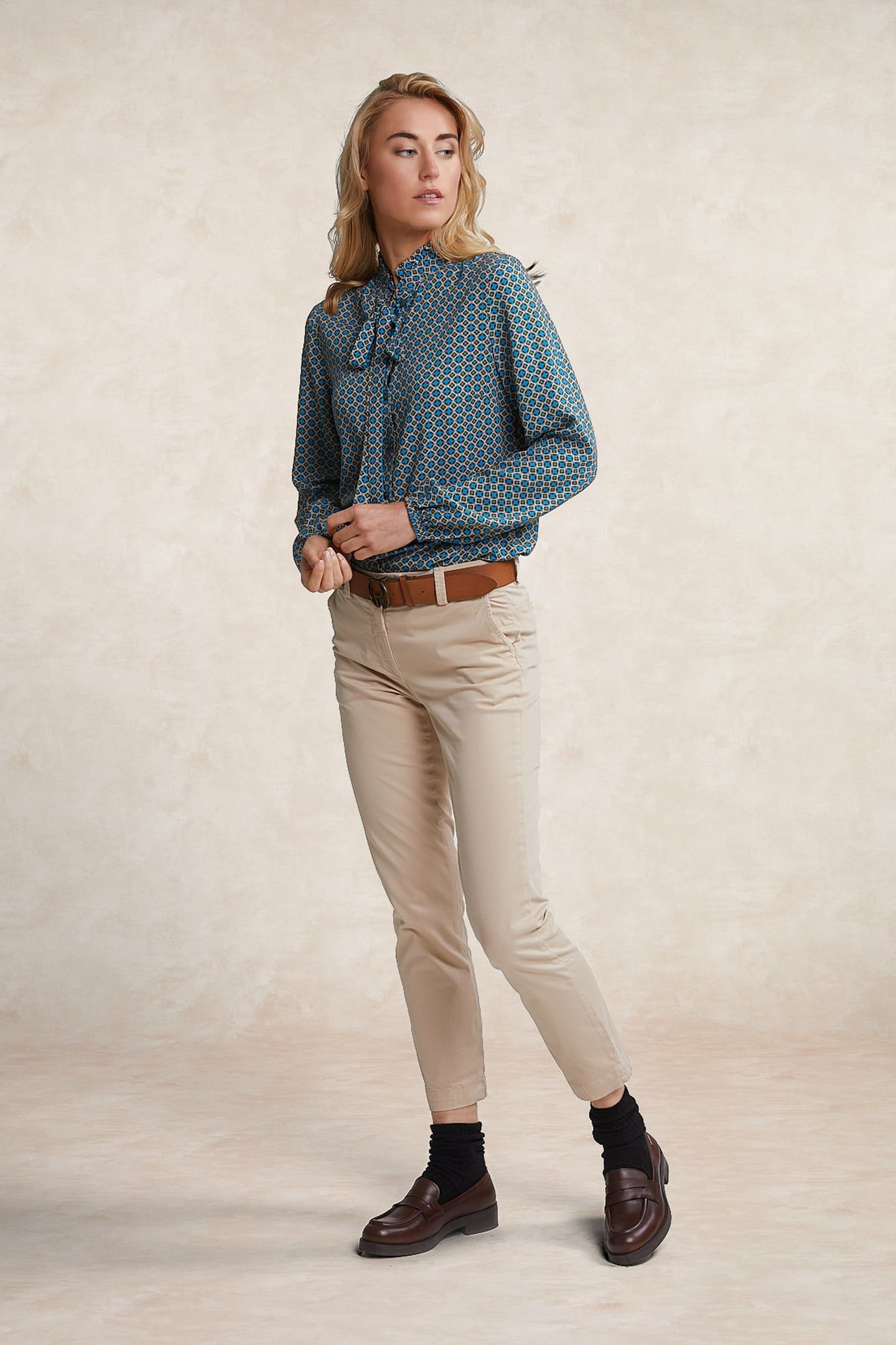 BASIC CHINO PANTS BEIGE 1