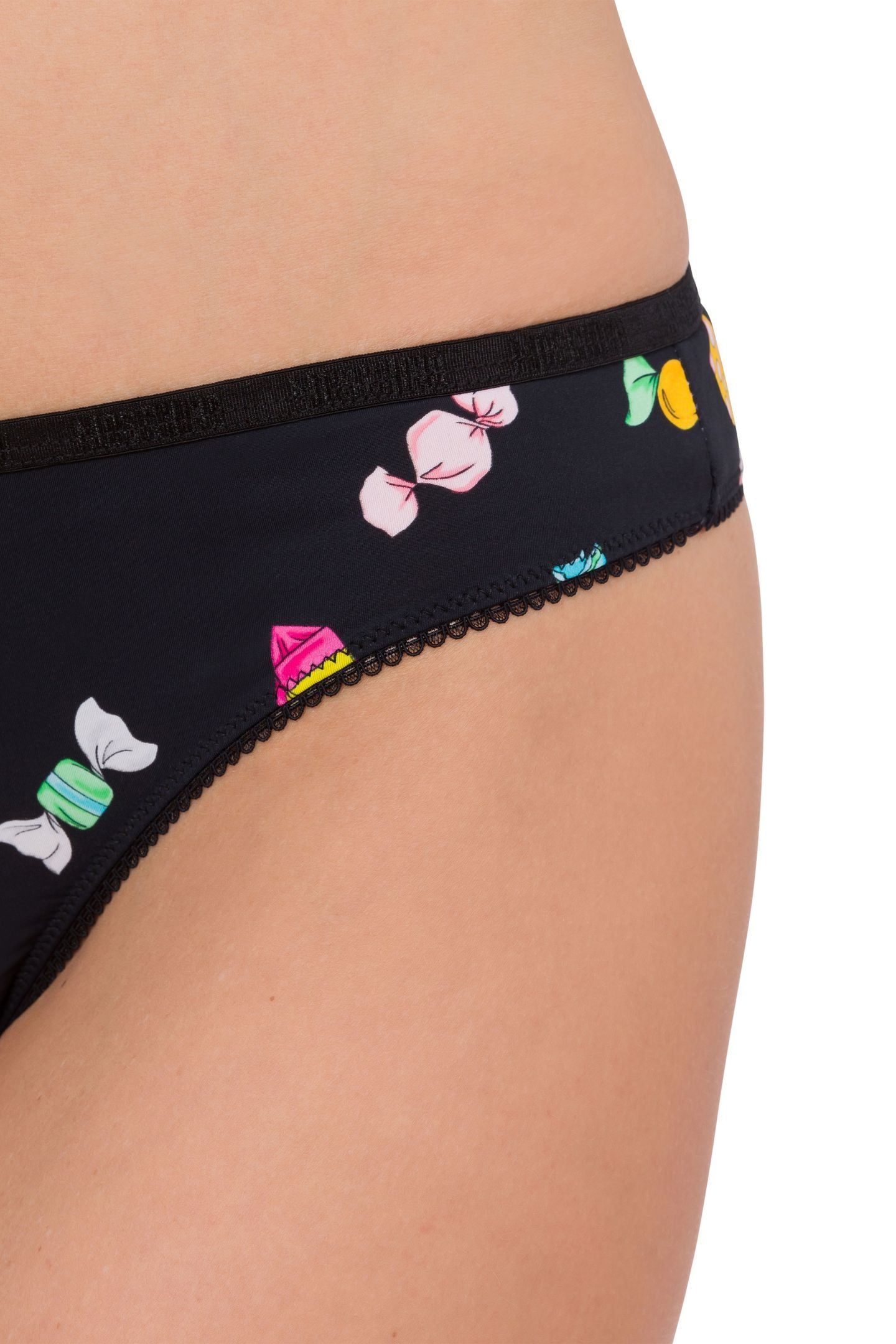 SET OF 3 PATTERNED BRIEFS BLACK 8