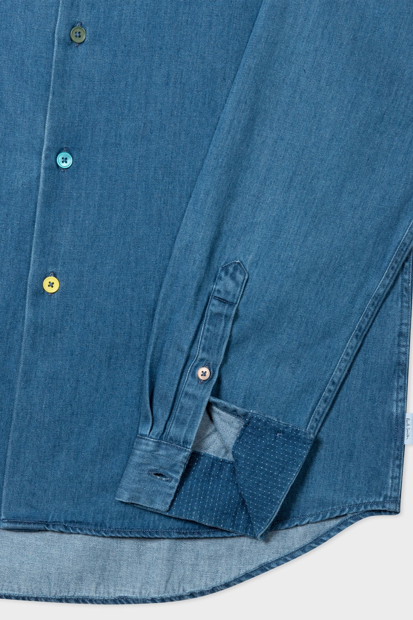 MENS SHIRT LS TAILORED FIT MEDIUM BASE 7