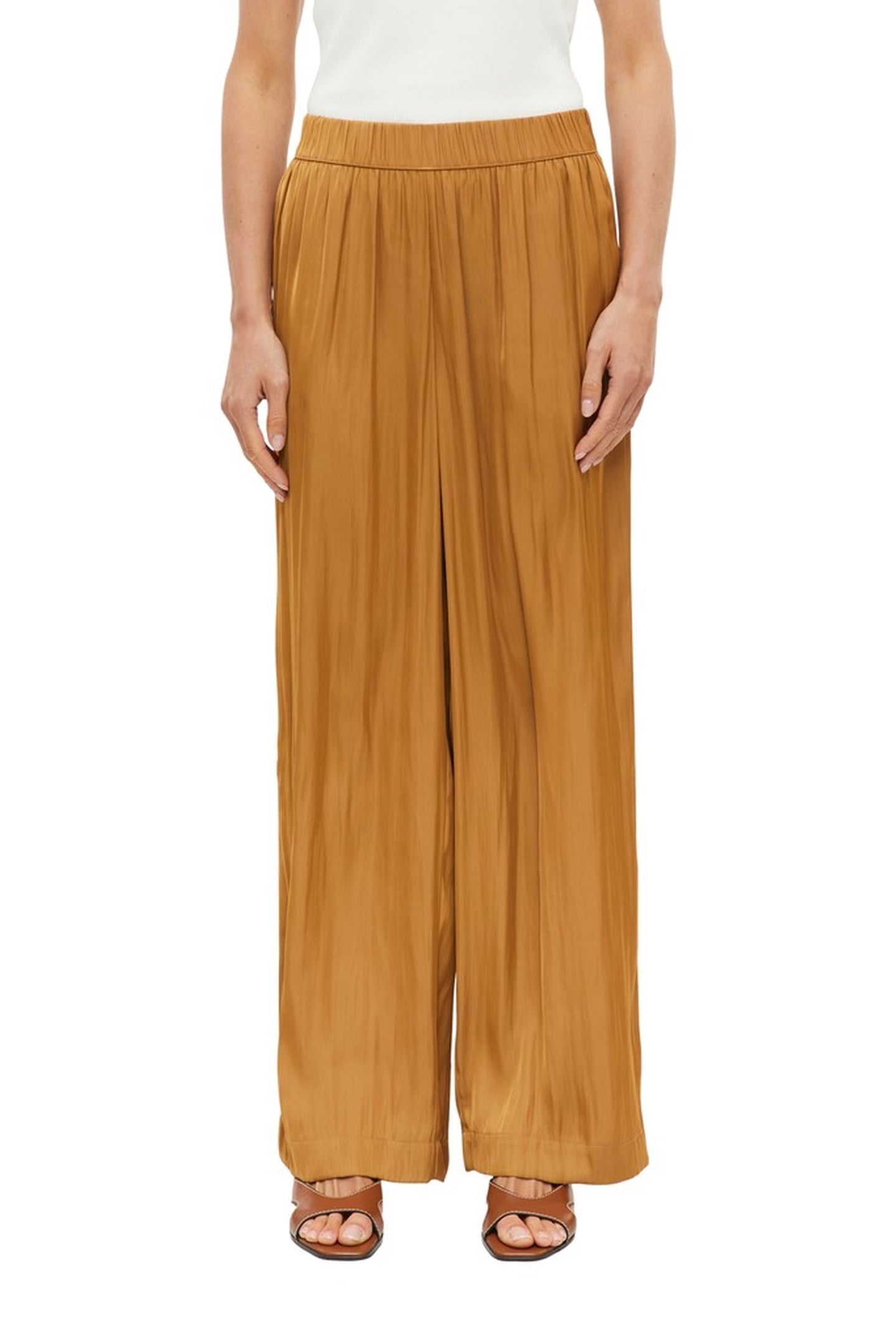 S.OLIVER PANTS BROWN 1