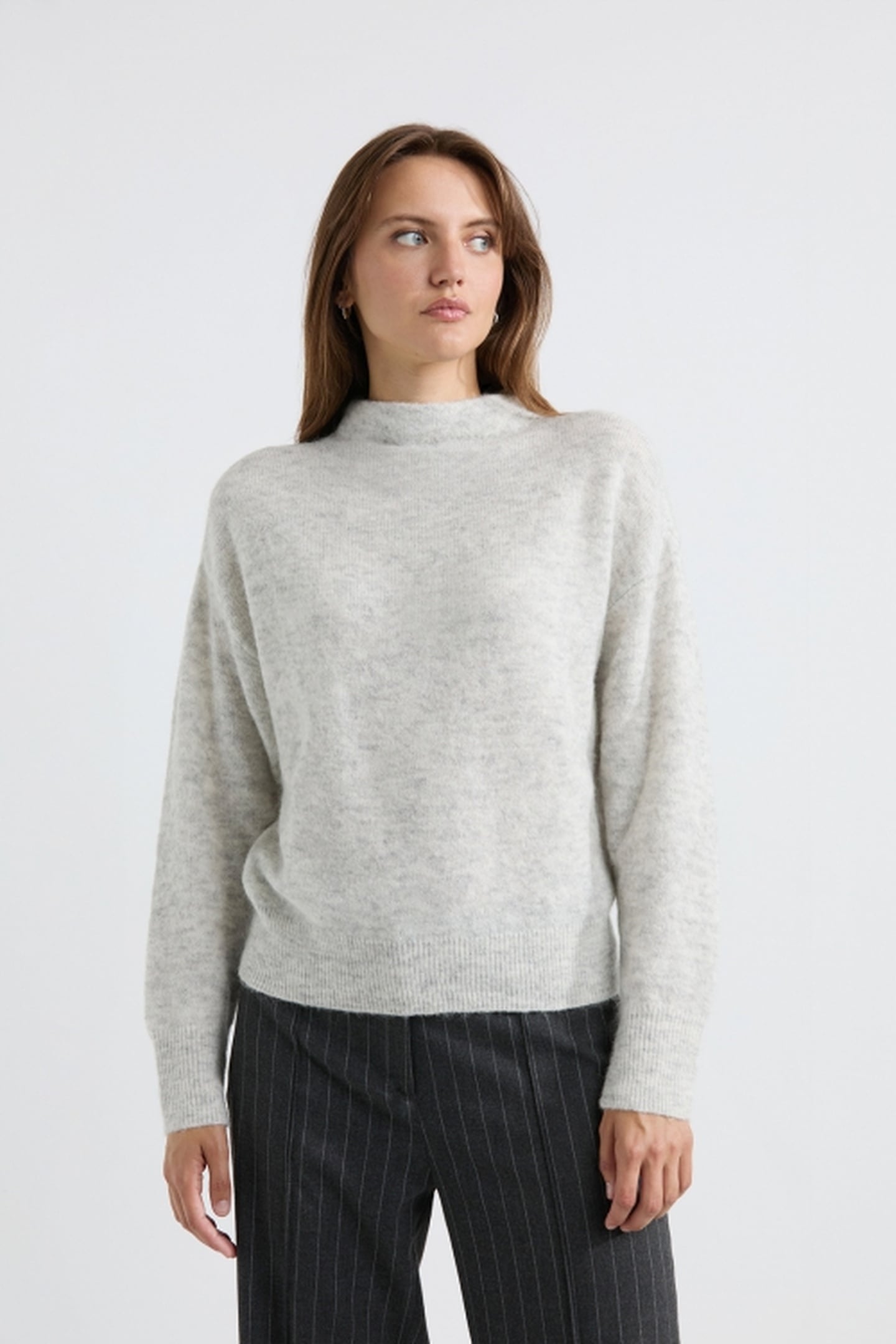 ARMIN SWEATER LIGHT GREY 1