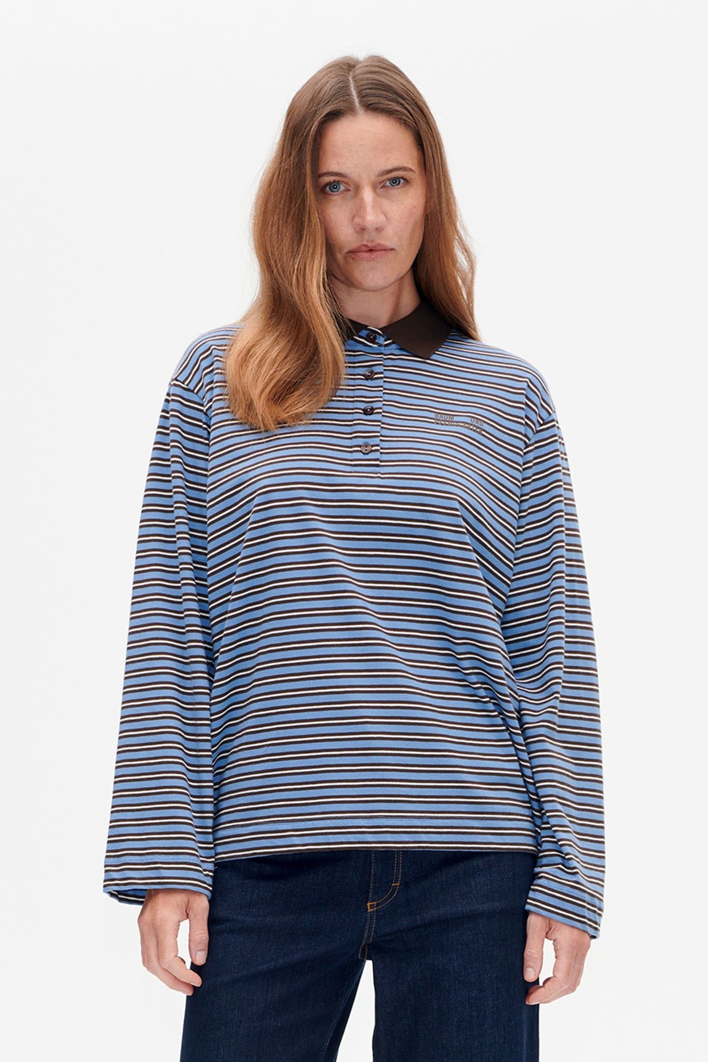 JEANNI T-SHIRT JAVA POLO STRIPE 2