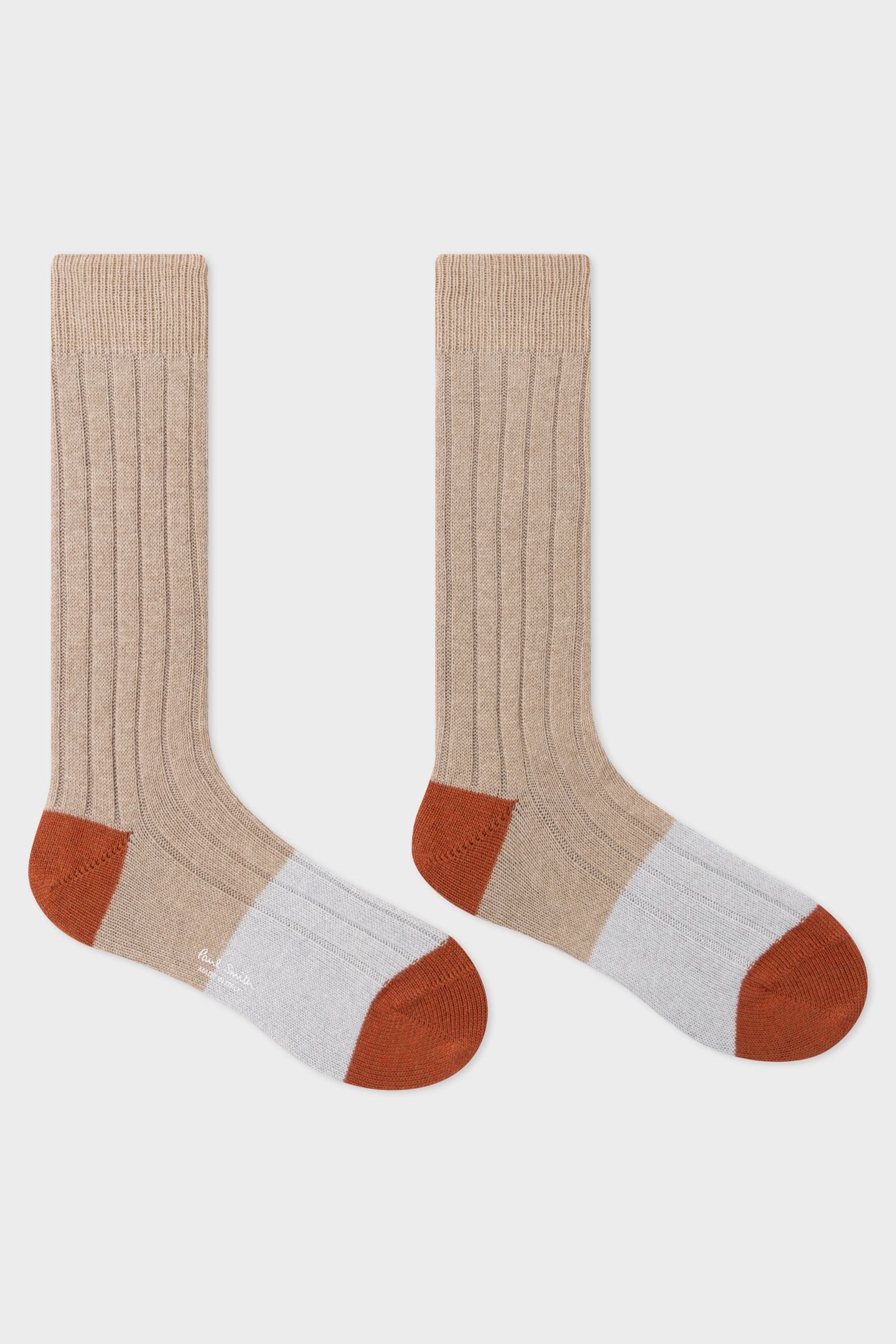 MEN SOCK MASE CASHMERE TAN 2