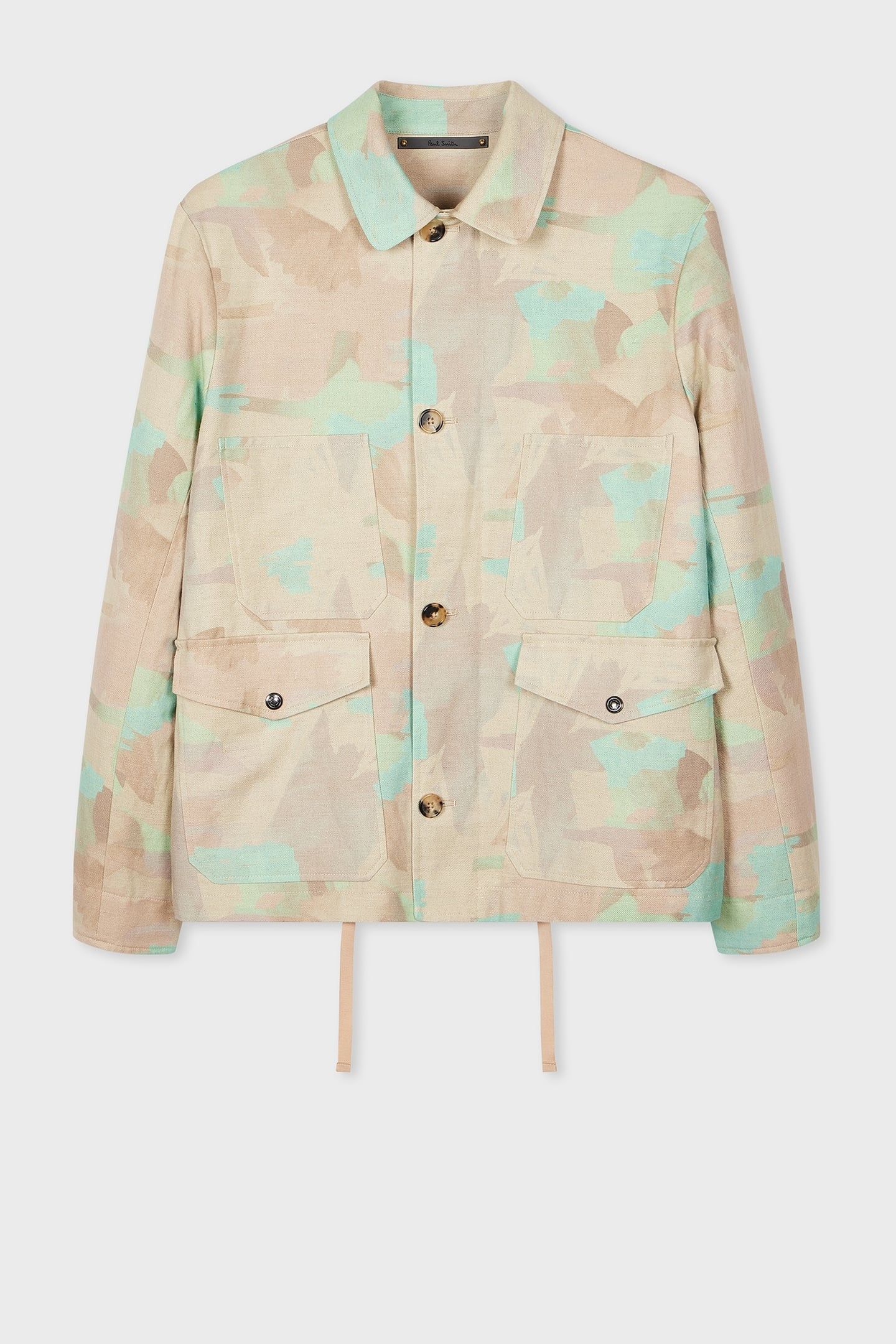 MENS MULTI PKT JACKET LT GREYISH GREEN 6