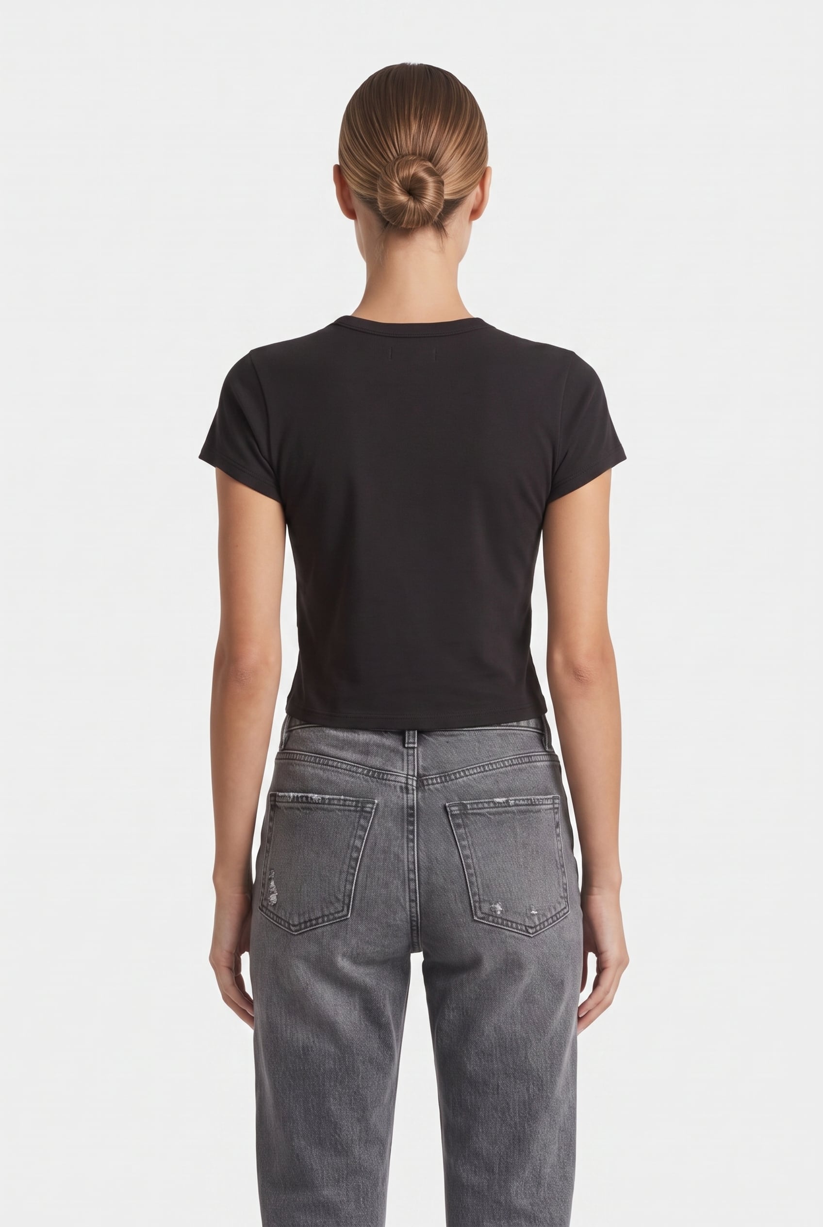 SOFT LIFE BABY TEE BLACK 2