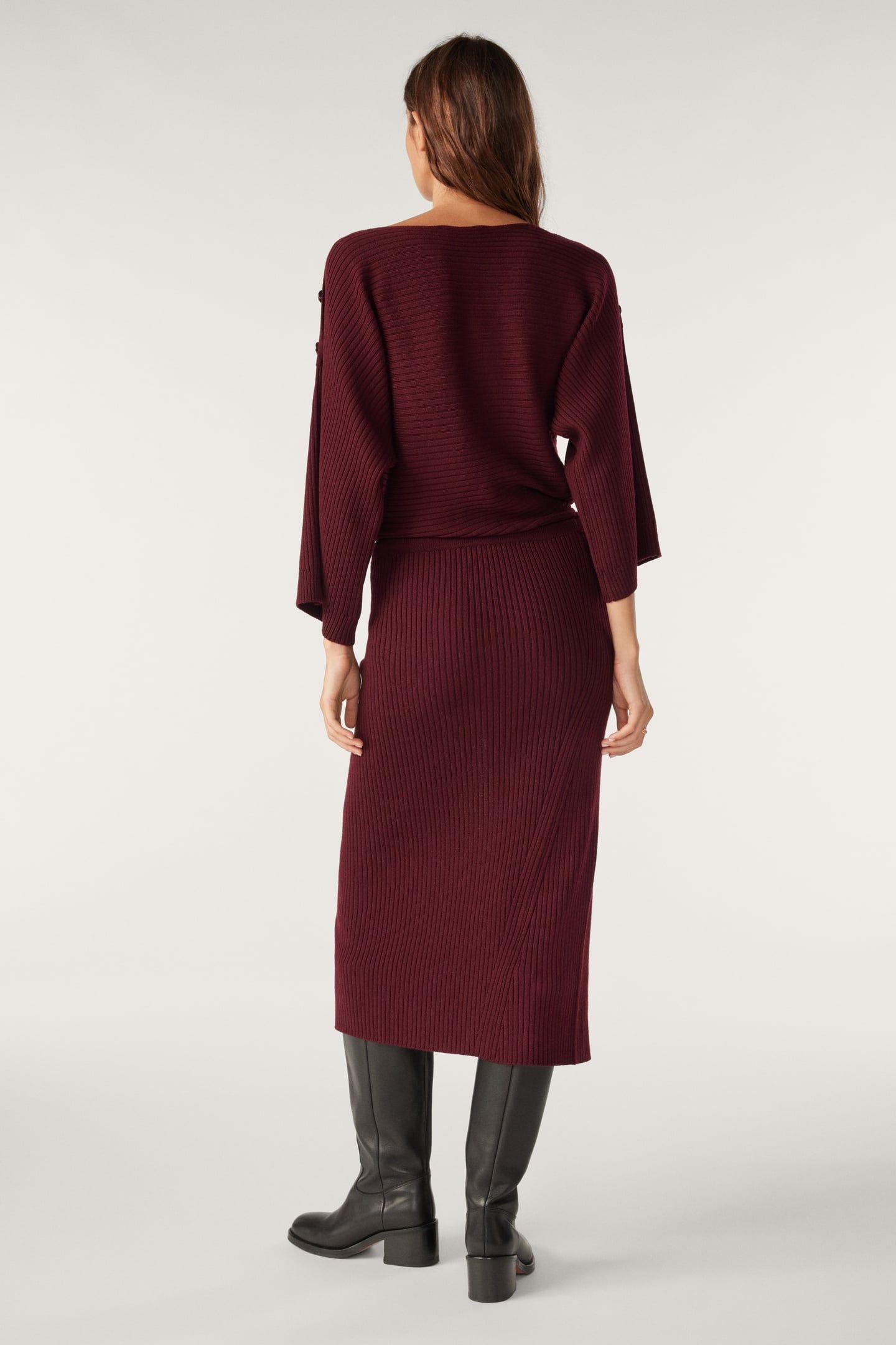 LONG DRESS BORDEAUX 2